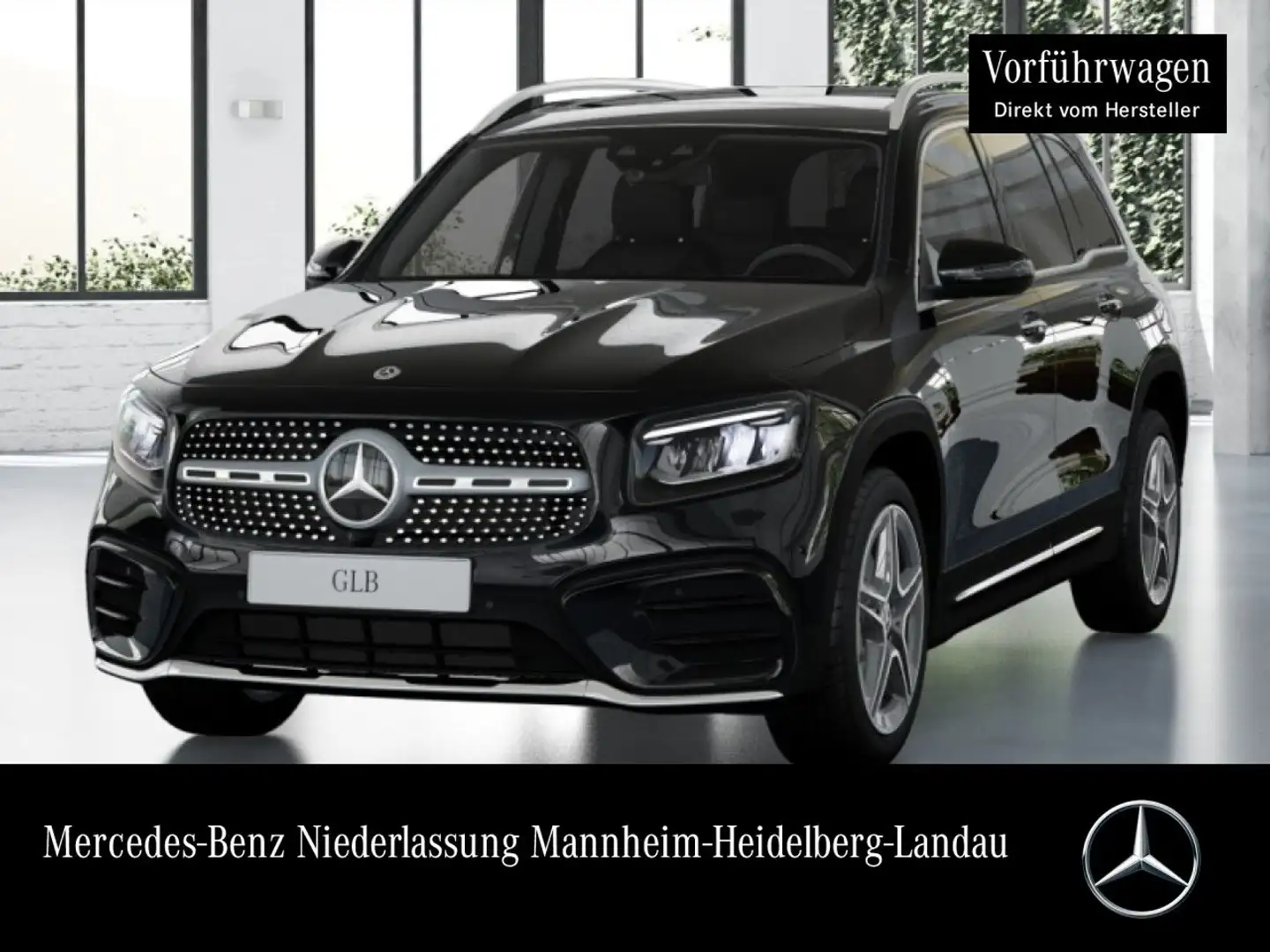 Mercedes-Benz GLB 220 4M AMG+PANO+AHK+LED+FAHRASS+KAMERA+KEYLESS Negro - 1