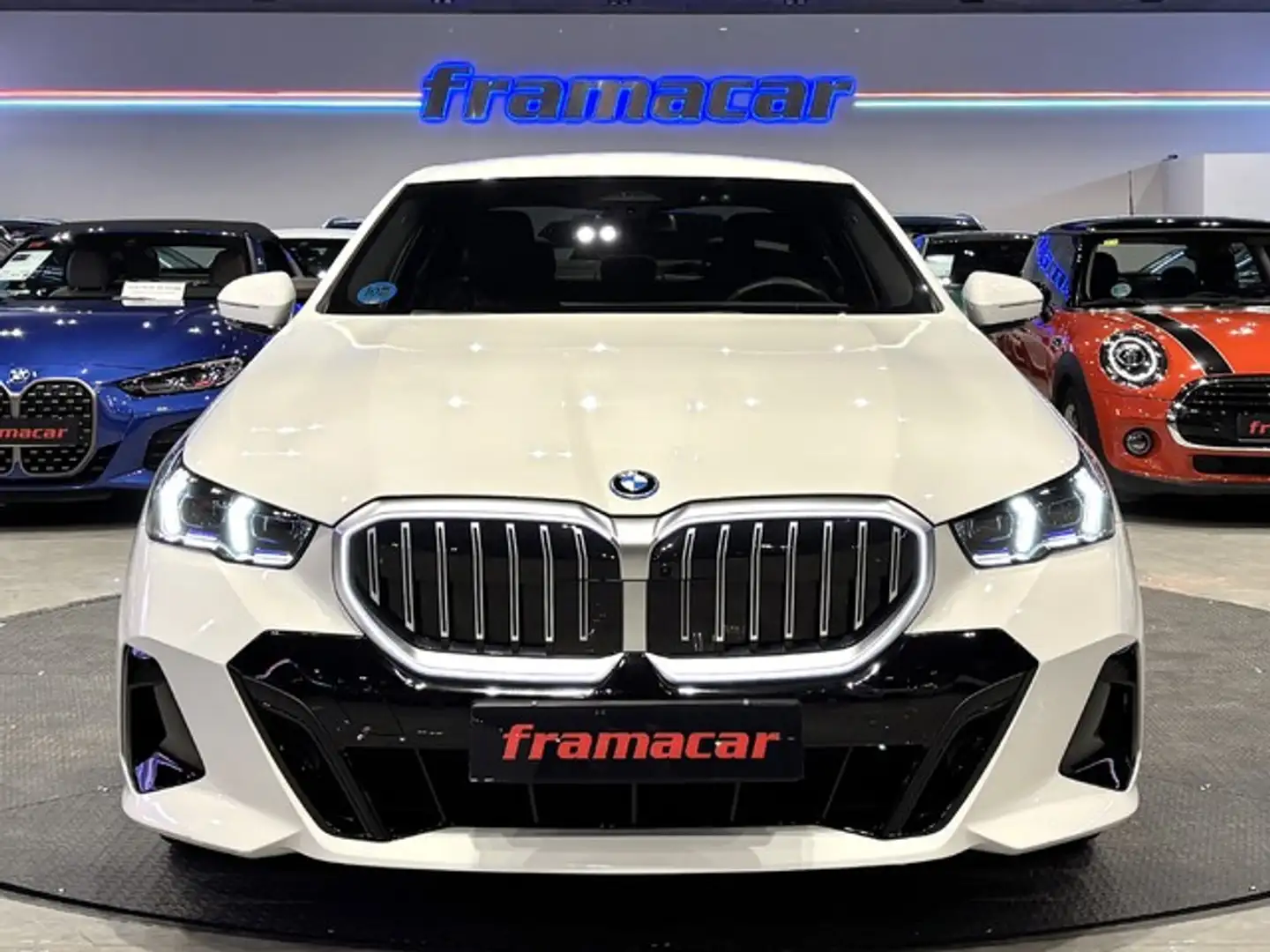 BMW 530 530e Blanc - 2