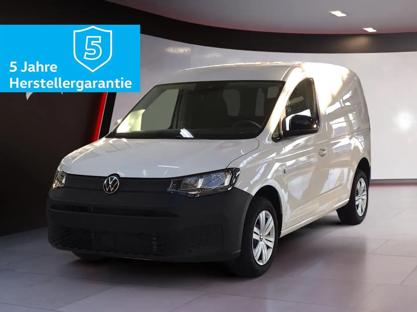 Volkswagen Caddy Cargo 2,0 TDI 4motion AHK Weiß - 2