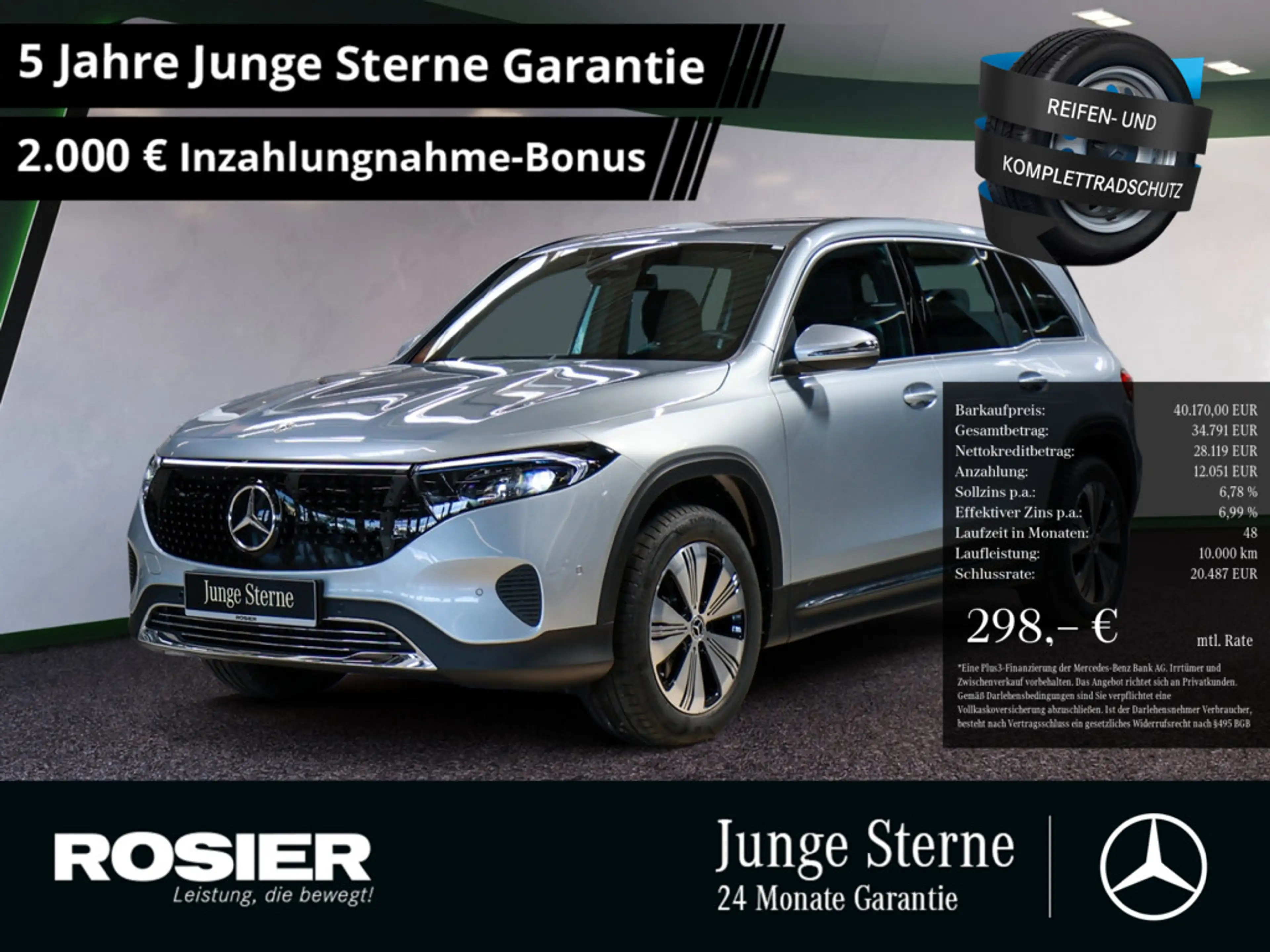 Mercedes-Benz EQB 250 + Progressive Advanced LED NAVI KAMERA