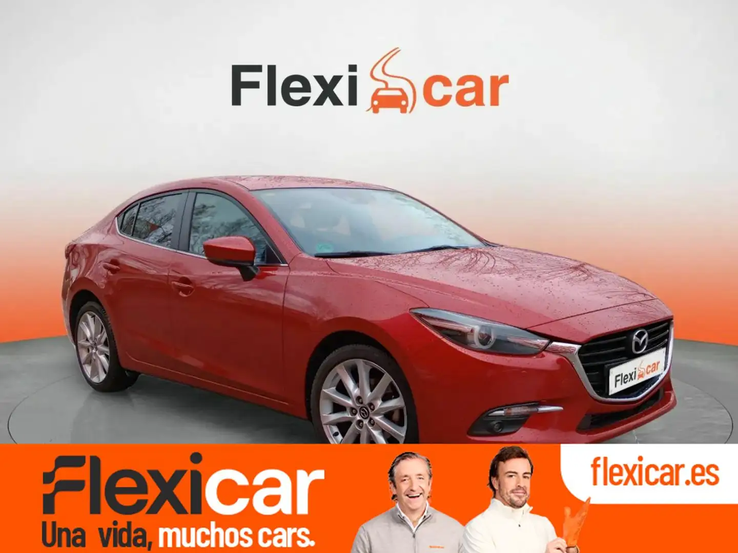Mazda 3 2.2 Style Confort+Navegador 110kW Rojo - 1