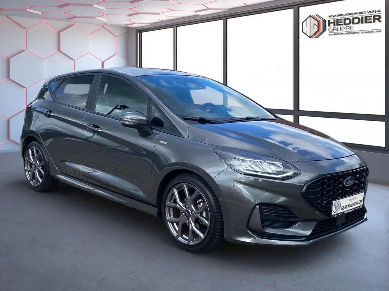Ford Fiesta 1.0 EcoBoost Hybrid Automatik ST-Line X, миниатюра 2
