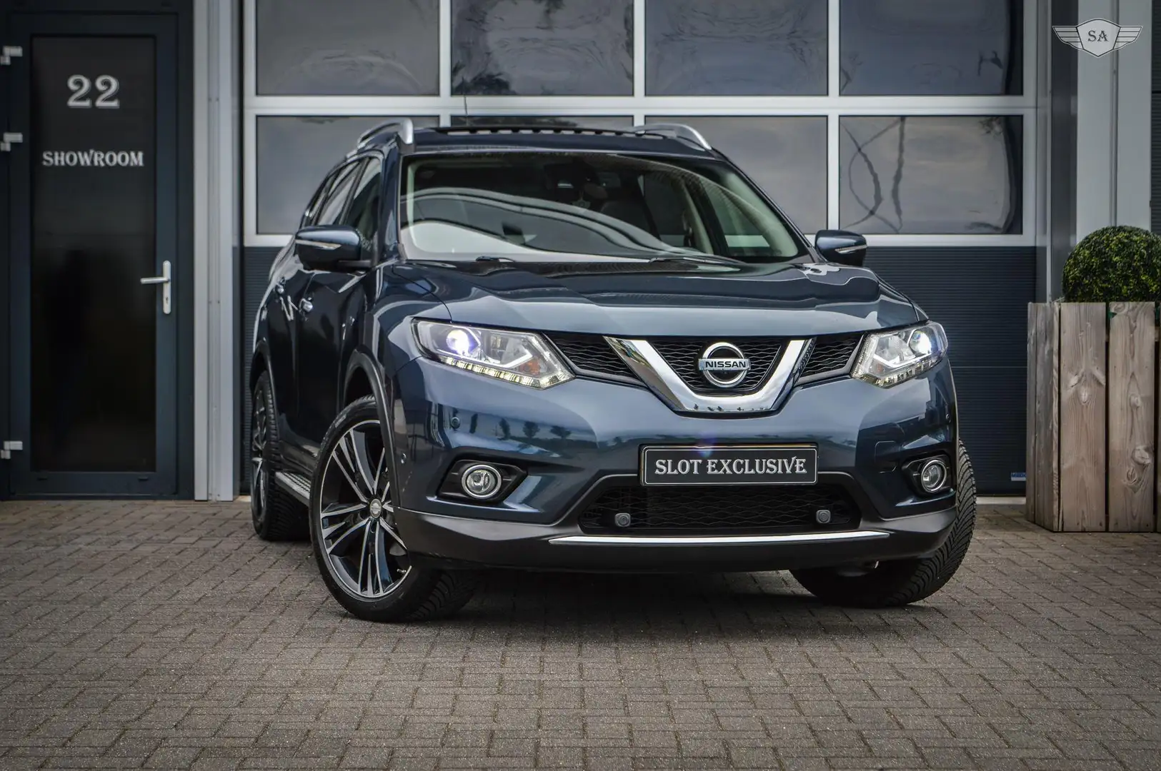 Nissan X-Trail 1.6 DIG-T Tekna | 360 | PANO | LEDER | *1 EIGENAAR Blauw - 2