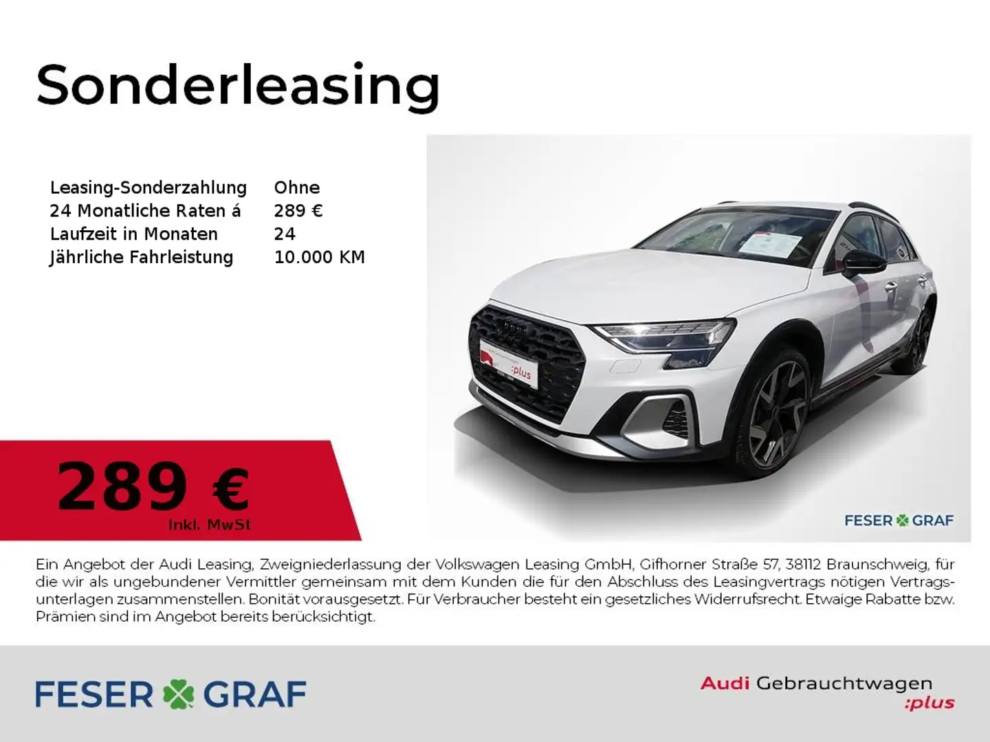 Audi A3 allstreet 35TDI S line Int/Matrix/S-Sitze/ACC Wit - 1