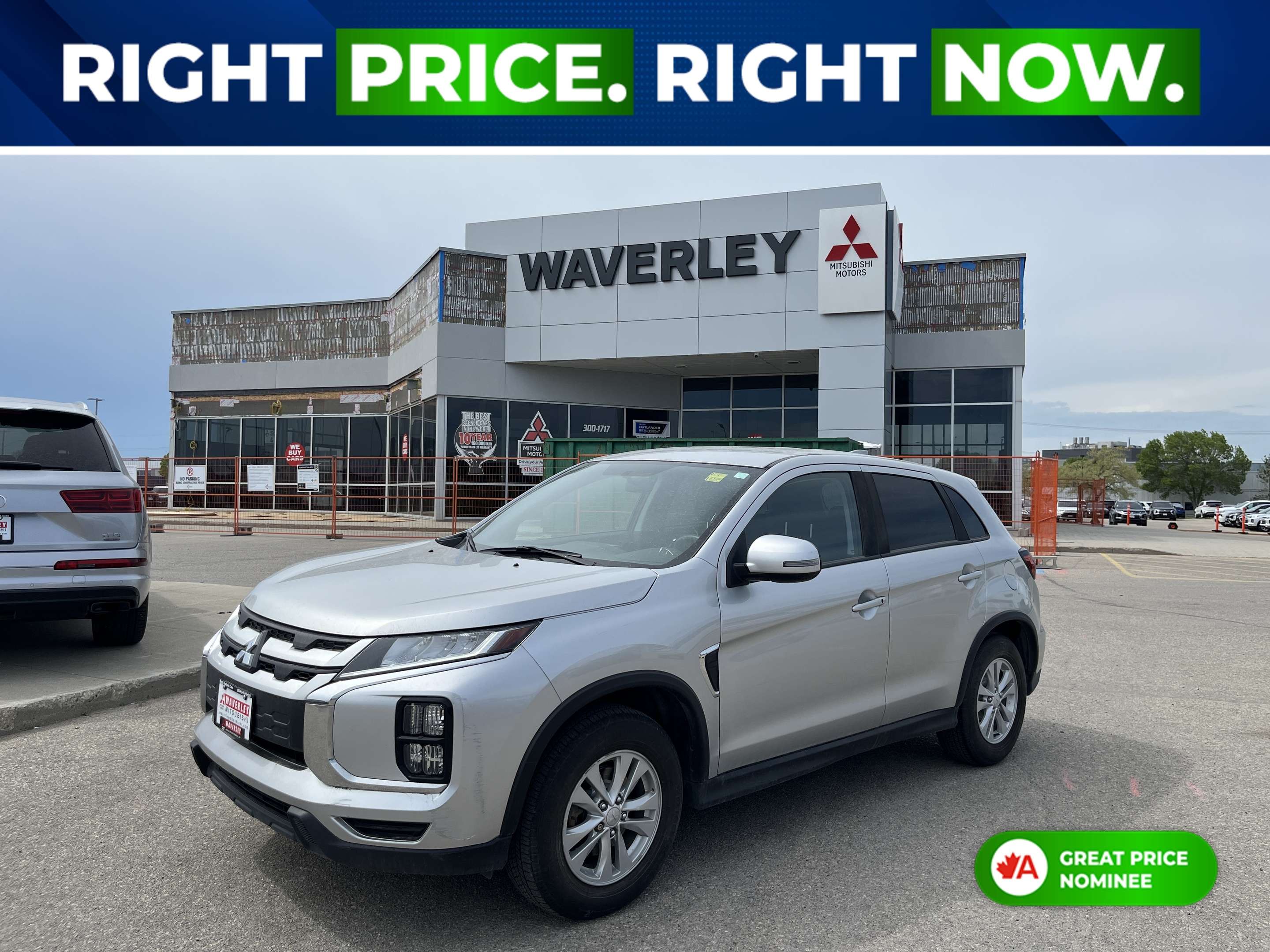 Silver 2021 Mitsubishi RVR SUV / Crossover Automatic