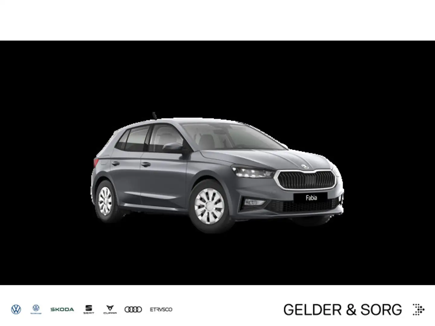 Skoda Fabia Essence 1.0 MPI DAB|LED|VIRTUAL|SHZ Grijs - 1