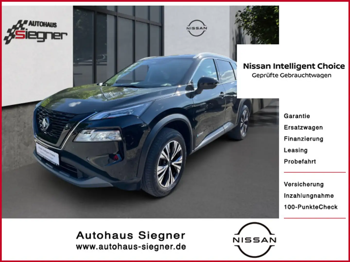 Nissan X-Trail e-Power e-4orce 4x4 N-Connecta, 7-Sitze, Schwarz - 1