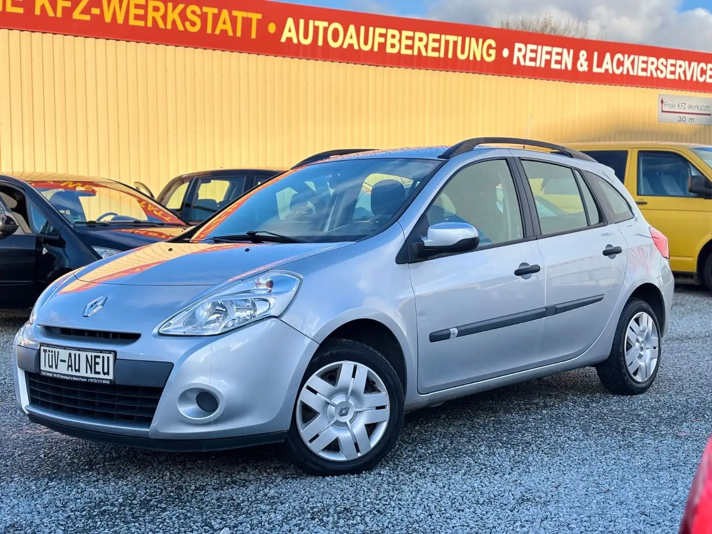 Renault Clio Grandtour ,KLIMA,NAVI,Allwetter,TÜV-NEU Silber - 1