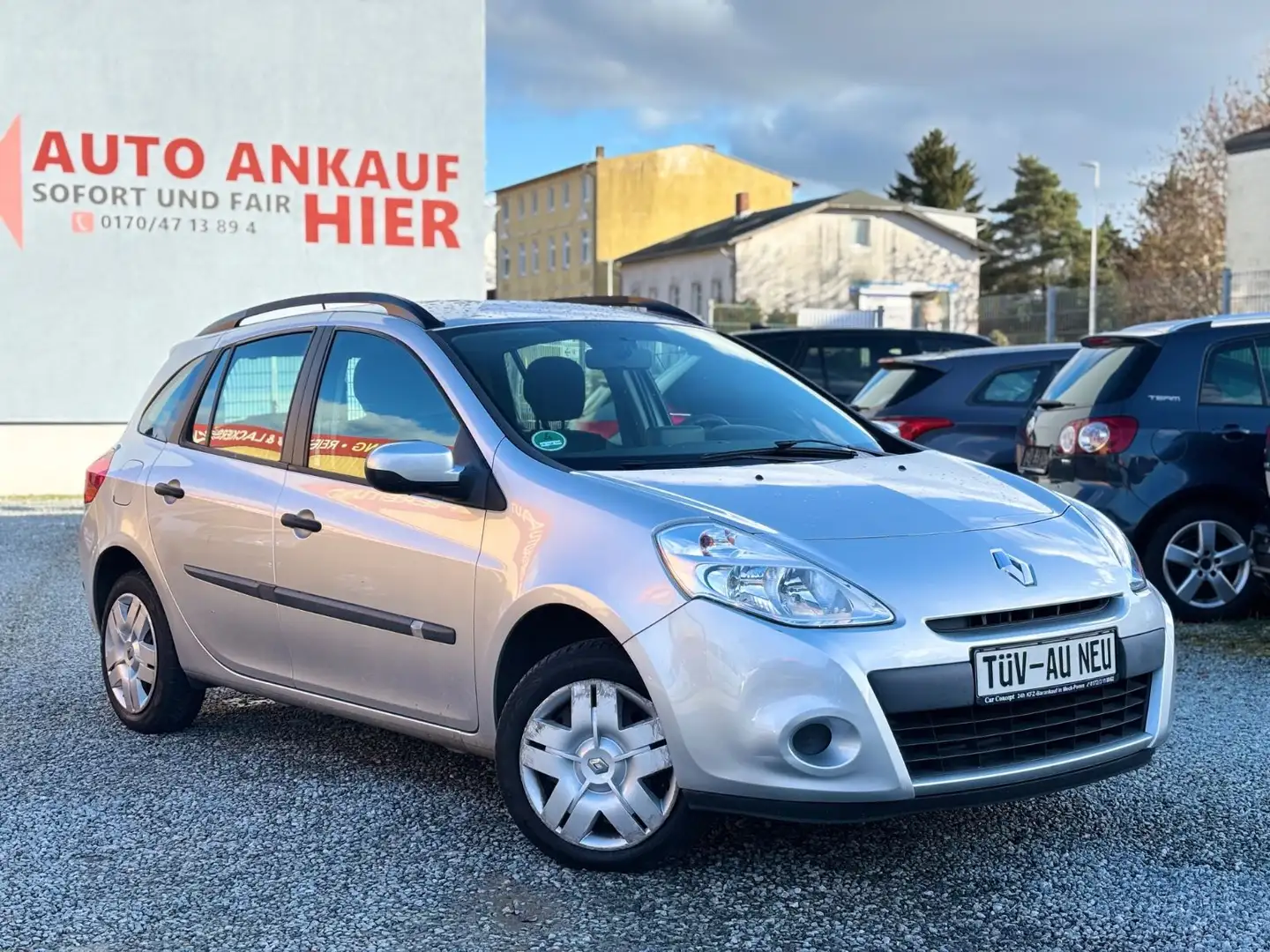 Renault Clio Grandtour ,KLIMA,NAVI,Allwetter,TÜV-NEU Silber - 2