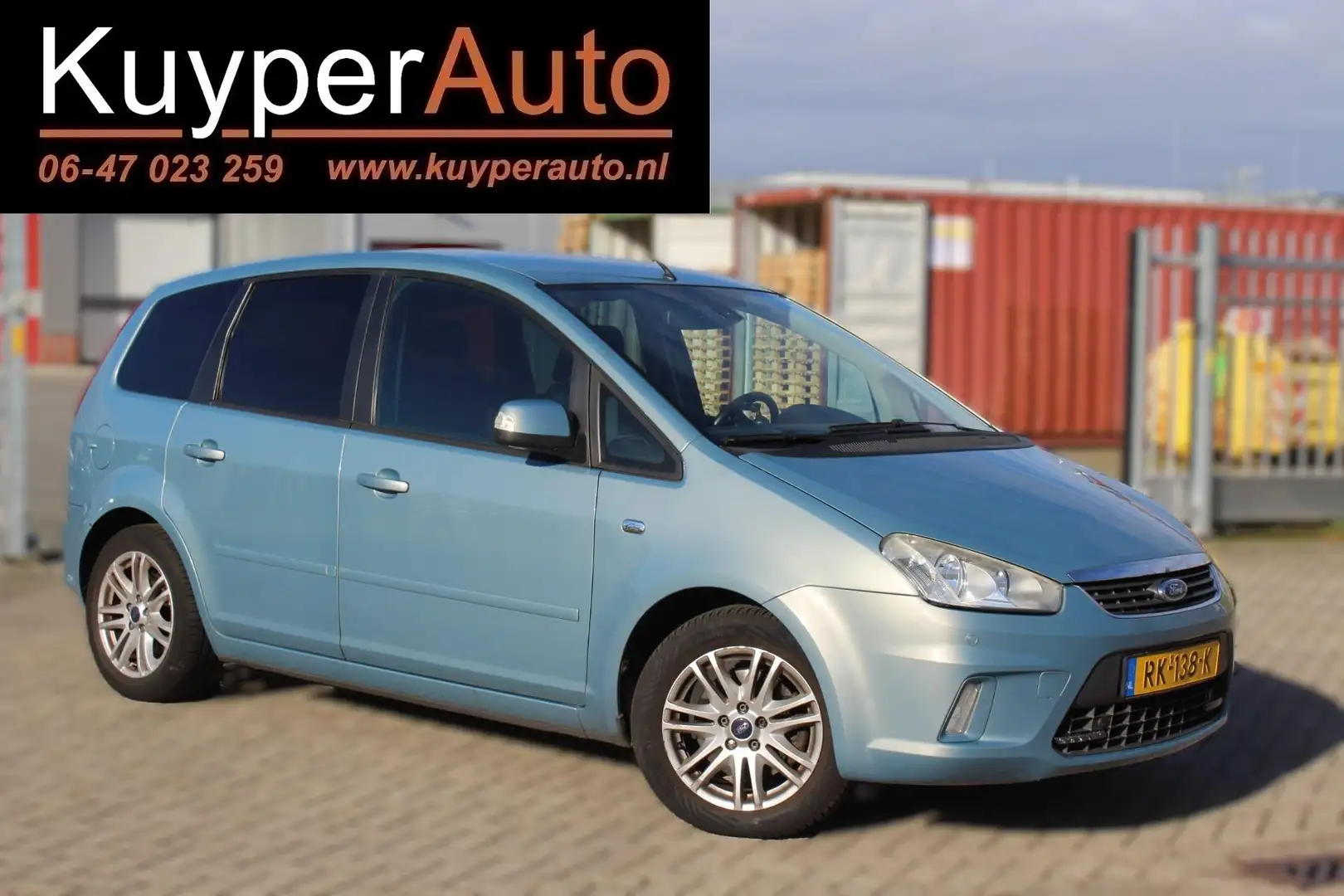 Ford C-Max 2.0-16V Ghia AUTOMAAT CLIMA SENSOREN CRUISE Grau - 1