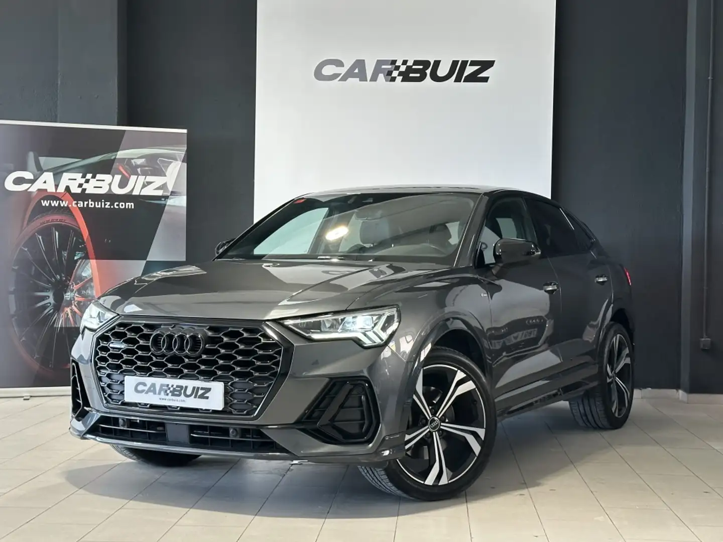 Audi Q3 Sportback 40 TDI S line quattro S tronic 147kW Gris - 1