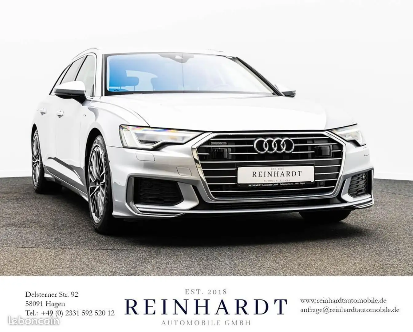 Audi A6 55TFSIE 2x S line Argent - 1