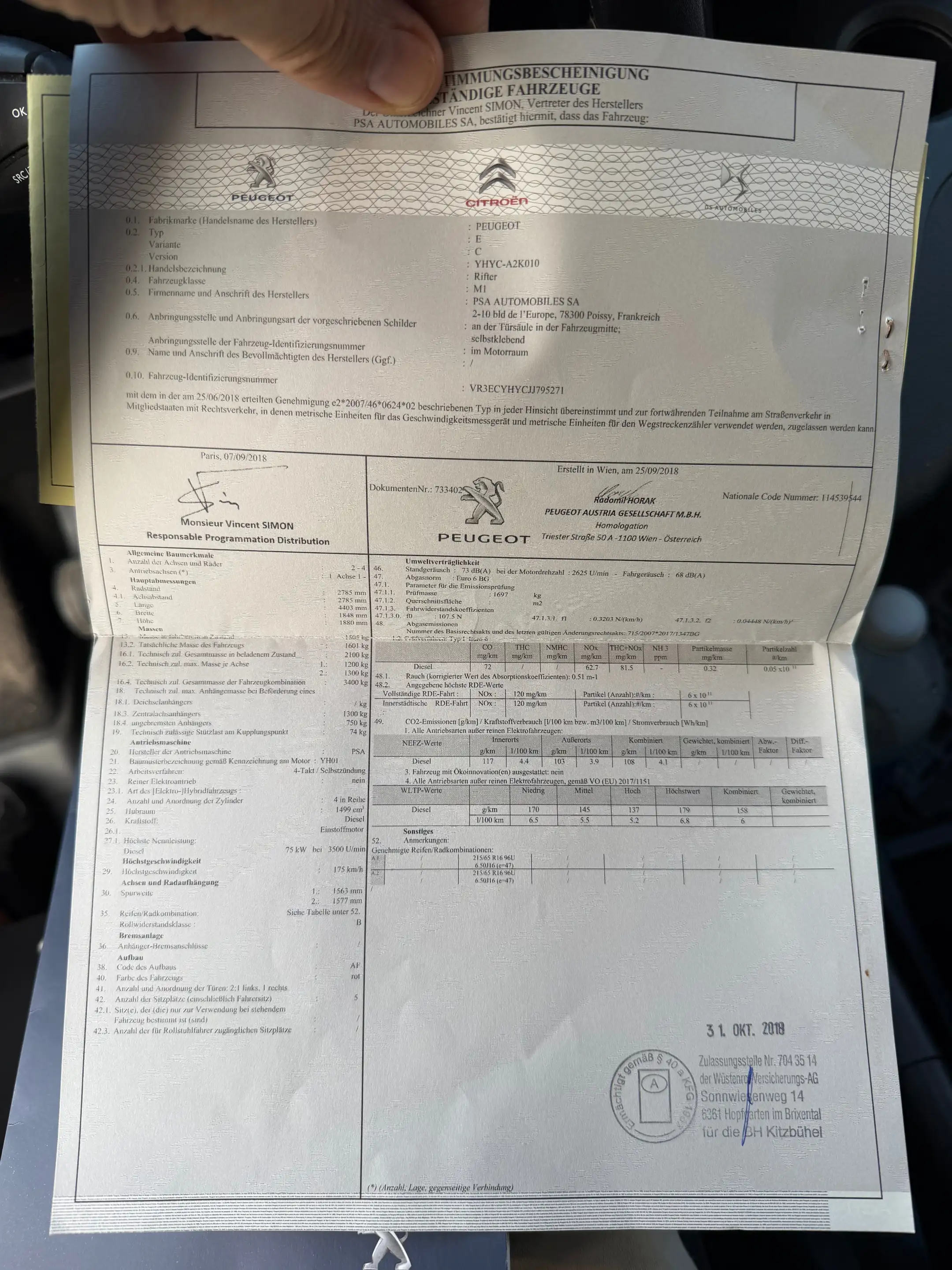 Peugeot Rifter Active L1 — photo 12