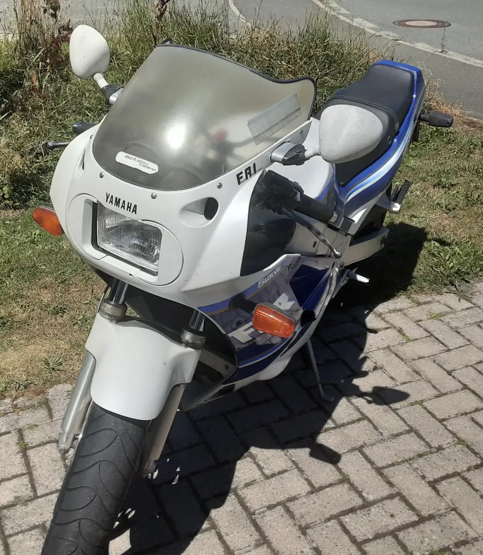 Yamaha FZR 1000 Bleu - 1