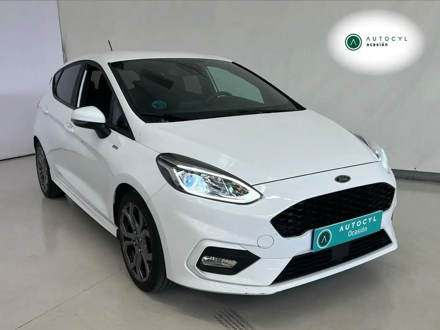 Ford Fiesta 1.0 EcoBoost S/S ST Line 95 Blanc - 1