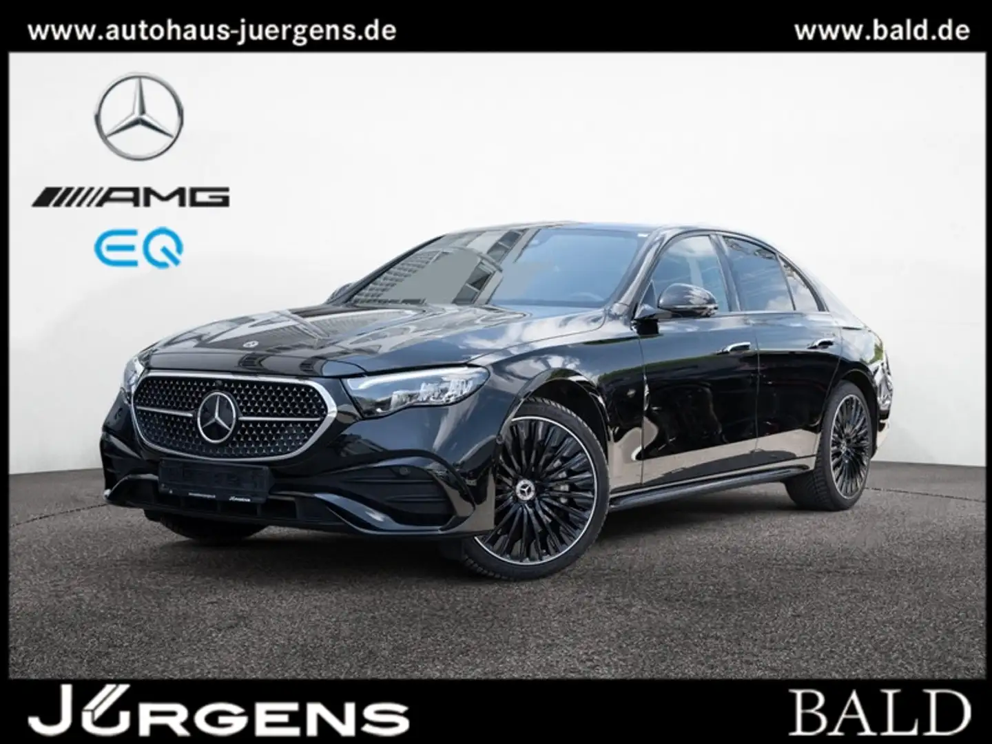 Mercedes-Benz E 200 AMG-Sport/Pano/Burm/Sitzklima/Night/20' Schwarz - 1