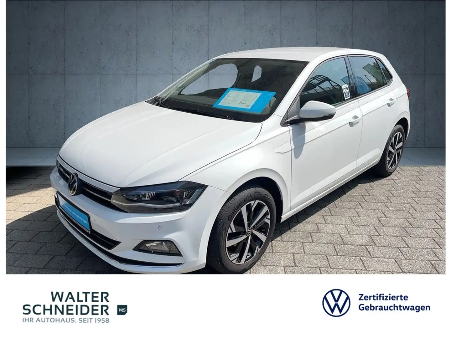 Volkswagen Polo 1.0 TSI Highline LED SHZ Weiß - 1