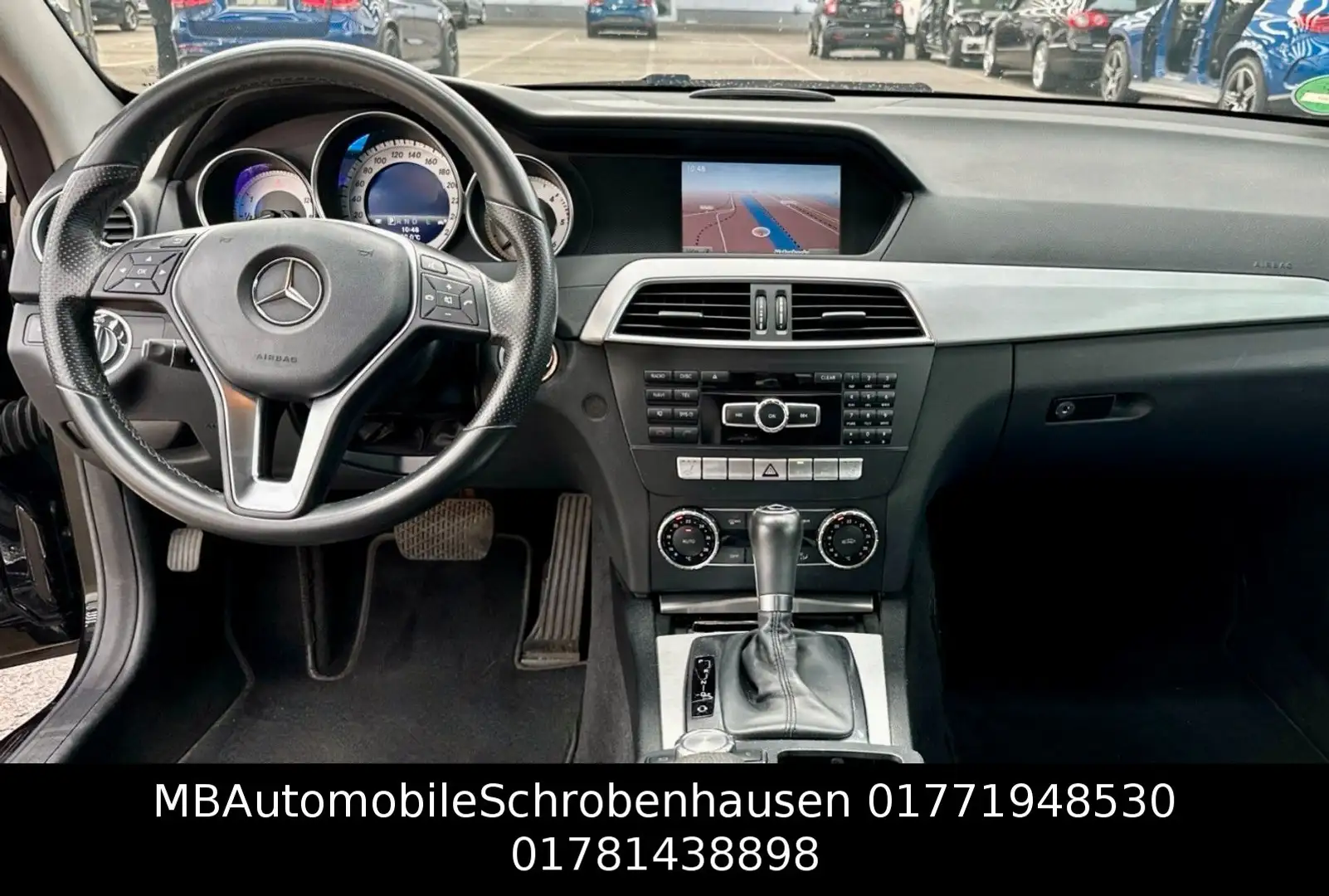 Mercedes-Benz C 220 Coupe BlueEffi Premium XENON AUTOMATIK AMG Schwarz - 2