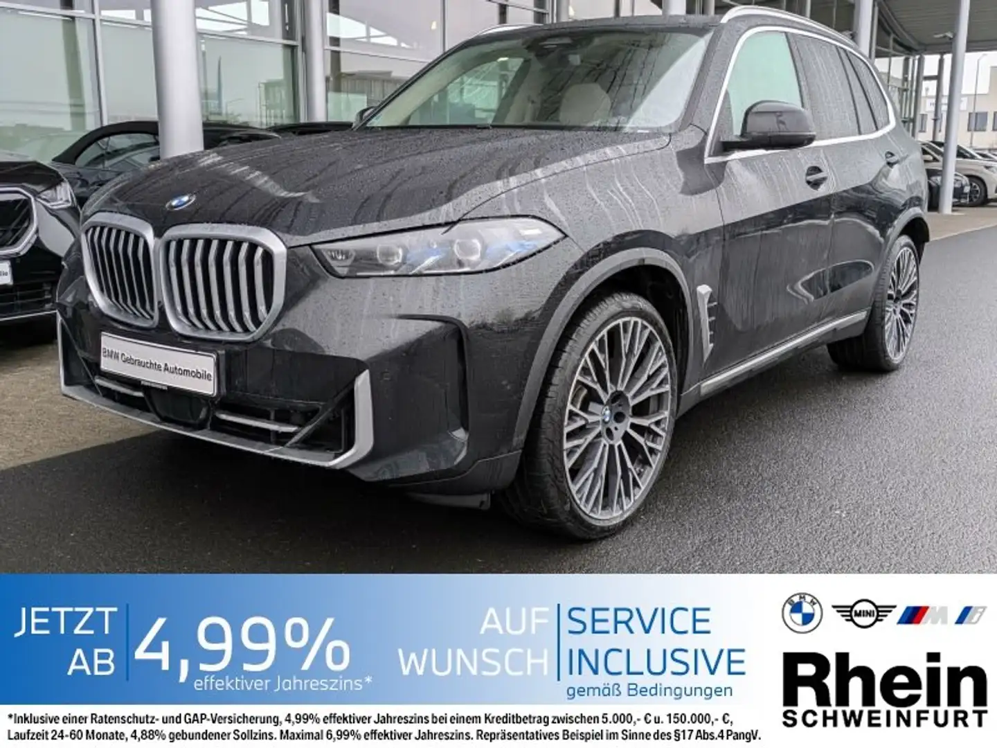 BMW X5 xDrive30d STandheizung. AHK. Glasdach. Schwarz - 1