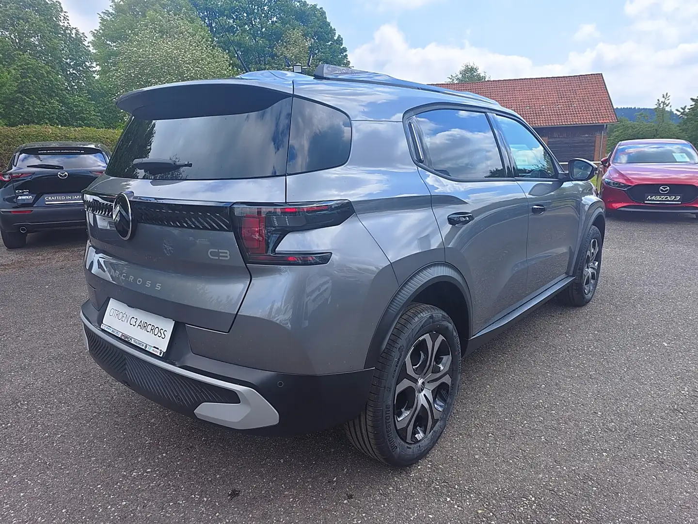 Citroen C3 Aircross Turbo 100 S&S 6-Gang-Manuell Plus Vorführwagen Grau - 2