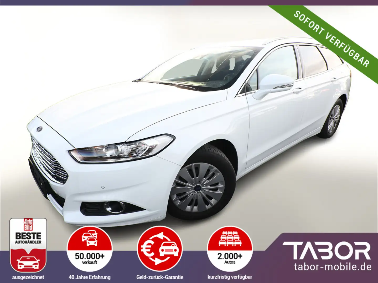 Ford Mondeo 1.5 EB 160 Business Edition Nav PDC SHZ Weiß - 1