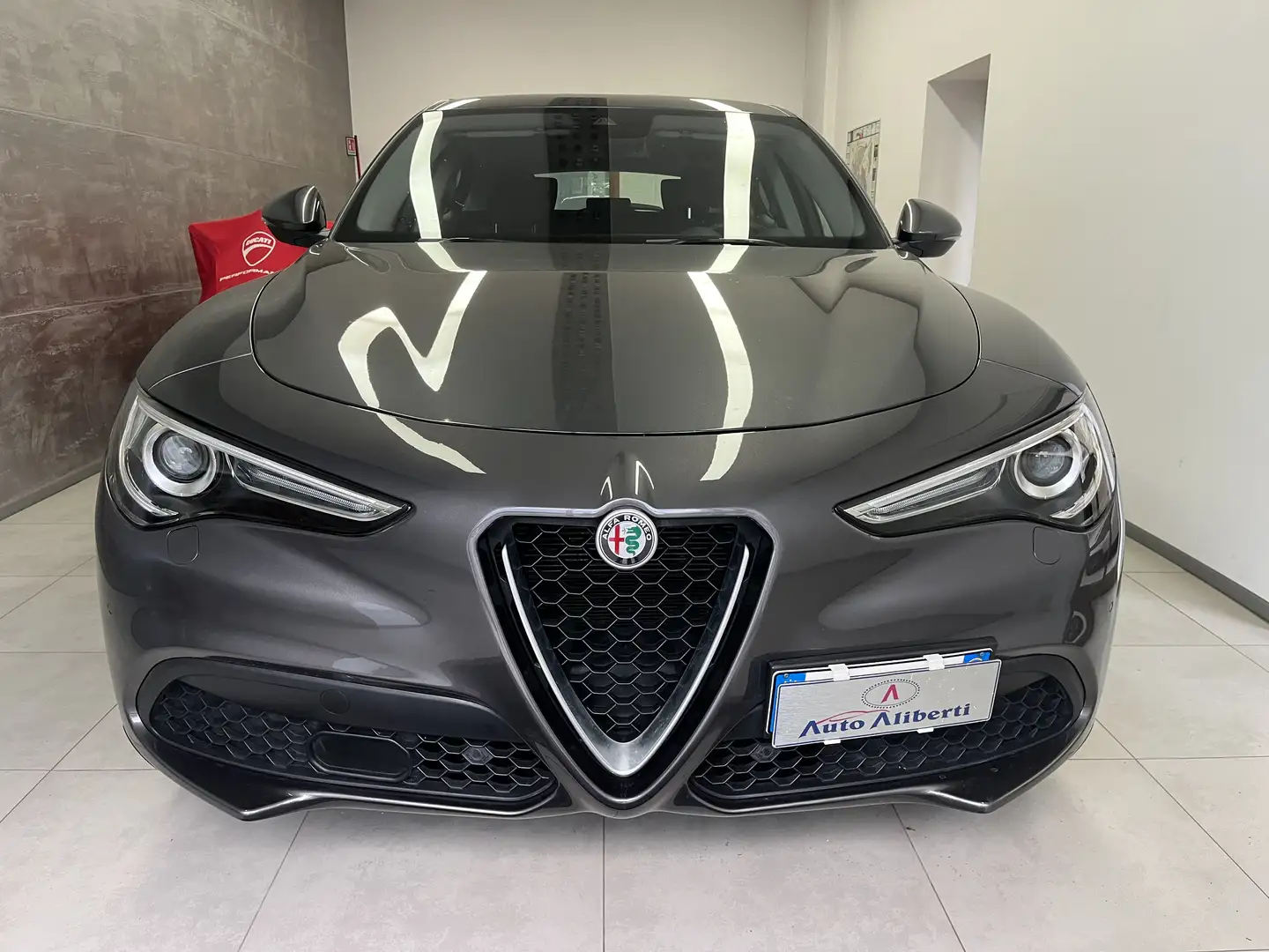 Alfa Romeo Stelvio Stelvio 2.2 t Rosso Edizione rwd 160cv auto Grigio - 2