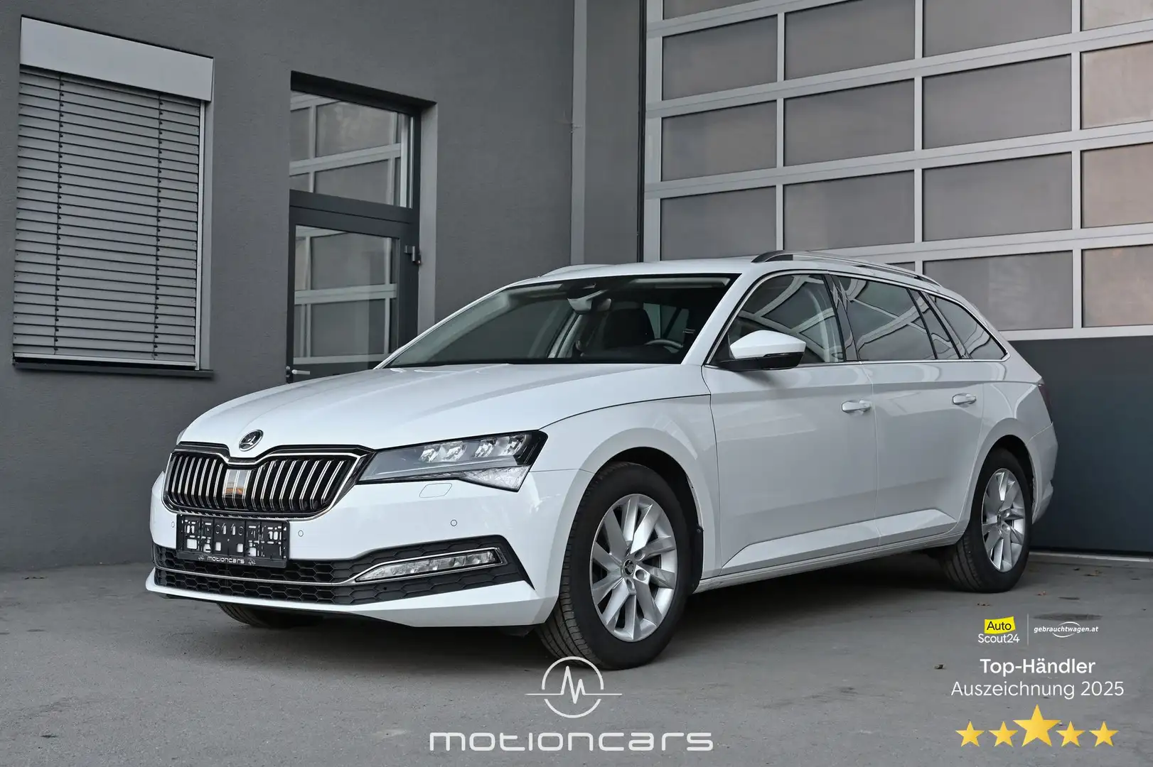 Skoda Superb 2.0 TDI Style Pickerl NEU Weiß - 1