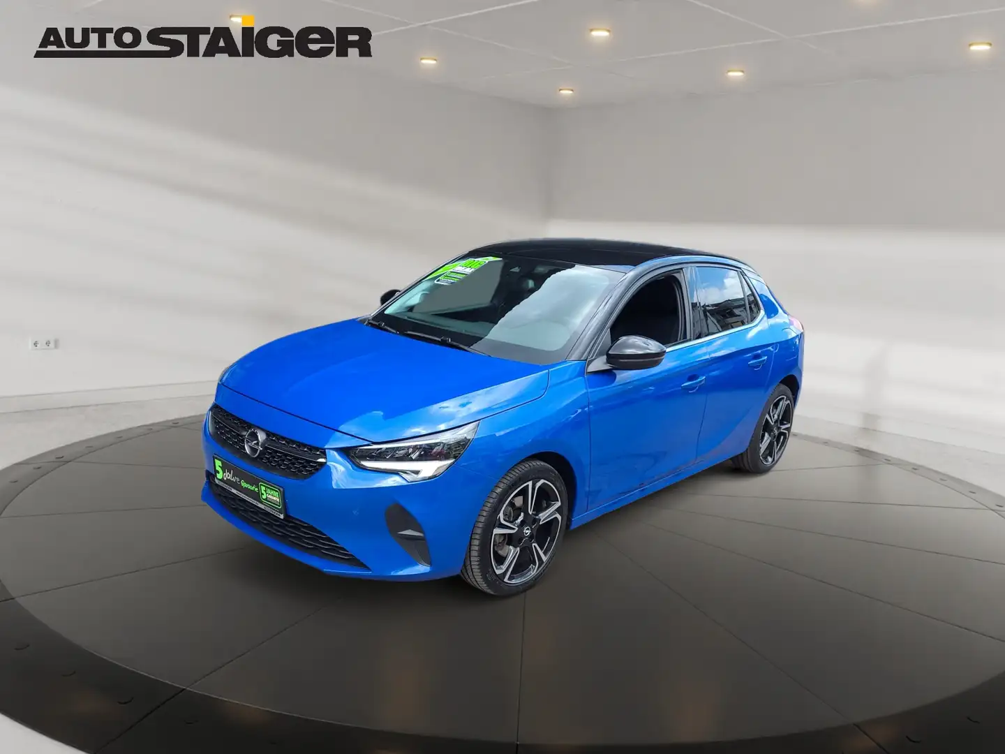 Opel Corsa F 1.2 Turbo Automatik*Parksens*Sitzheizg Bleu - 2