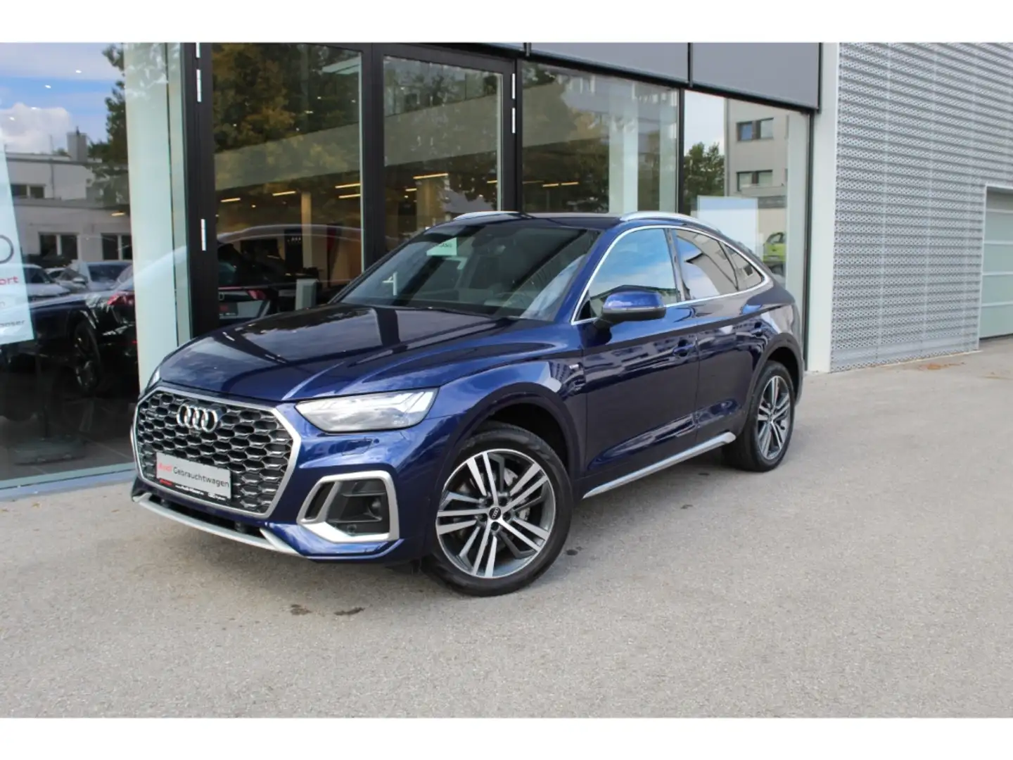 Audi Q5 Sportback qu.S-tr. S-Line*AHK*MTRX*Sthzg*HeadUP!!! Blau - 2