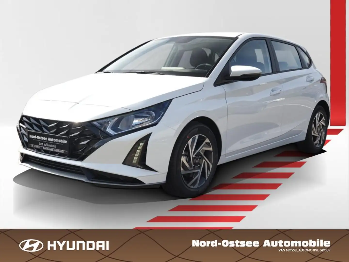 Hyundai i20 Trend KomfortP CarPlay Navi Kamera SHZ LHZ Blanc - 1