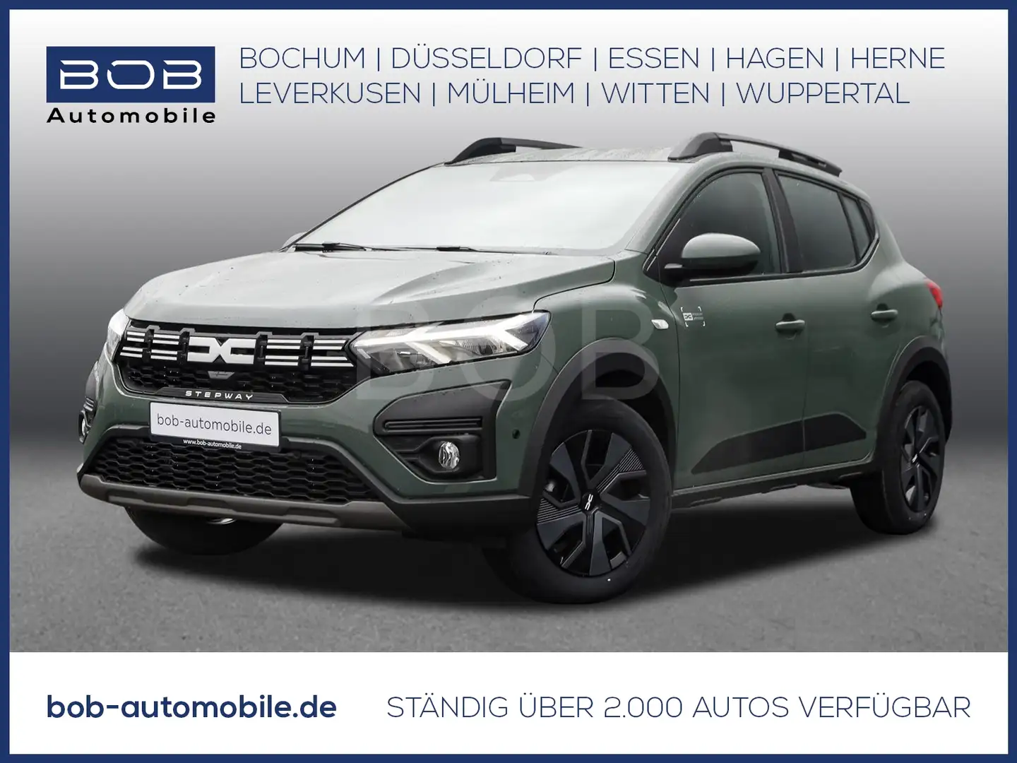 Dacia Sandero Stepway Expression ECO-G 100 NAVI SHZ Verde - 1