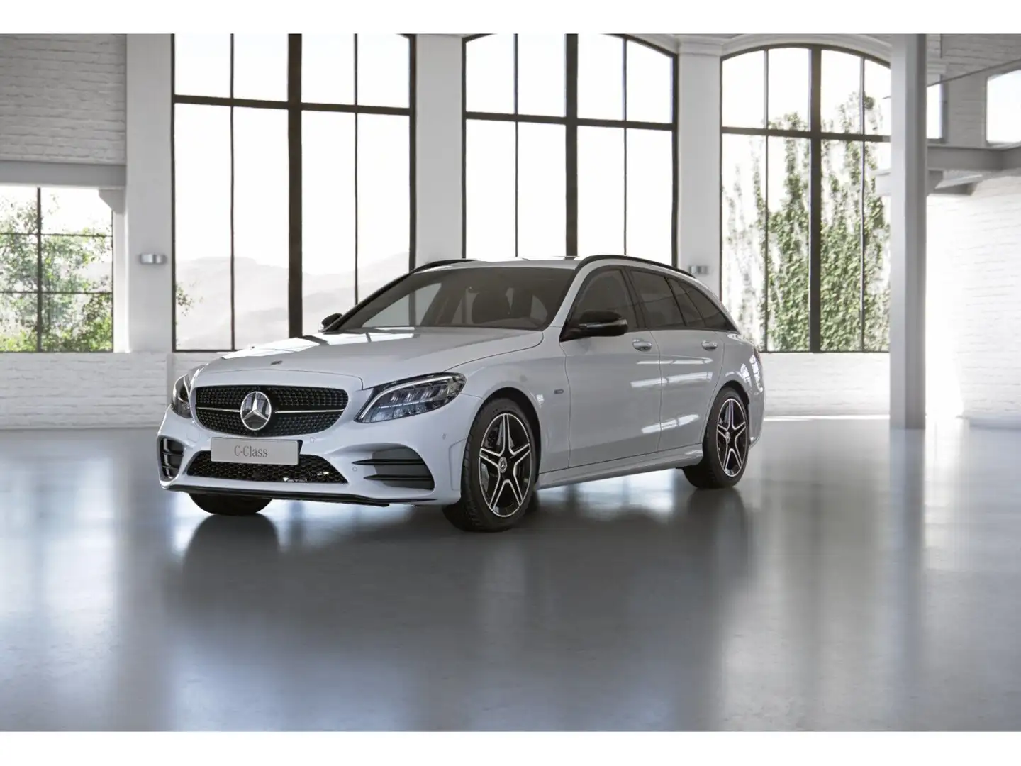 Mercedes-Benz C 300 e T AMG-Sport/Comand/LED/Night/Ambiente/18 Weiß - 1