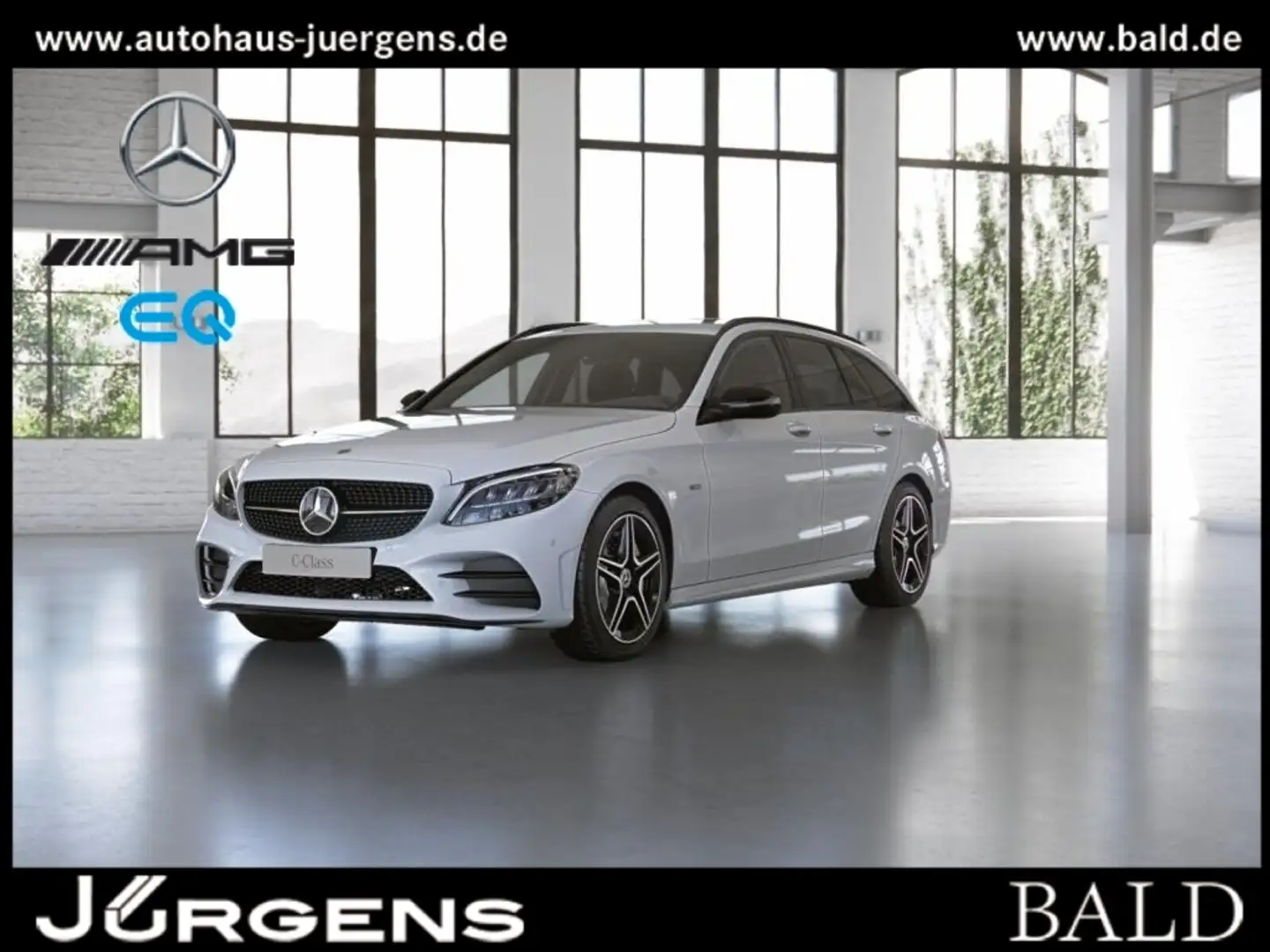 Mercedes-Benz C 300 e T AMG-Sport/Comand/LED/Night/Ambiente/18 Blanc - 2