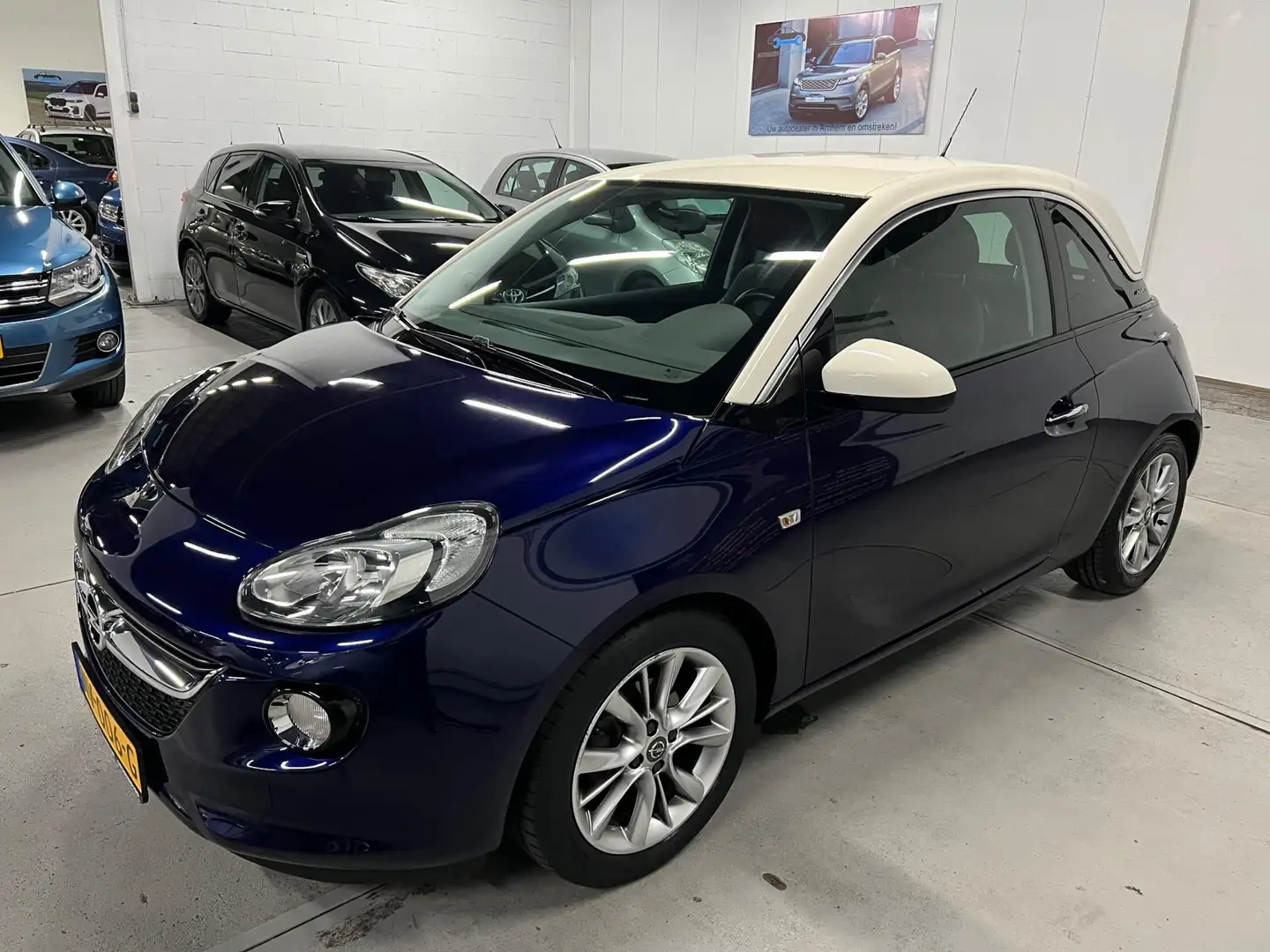 Opel Adam 1.2 Glam AIRCO / HALF-LEDER / CRUISE CONTROL Blau - 2