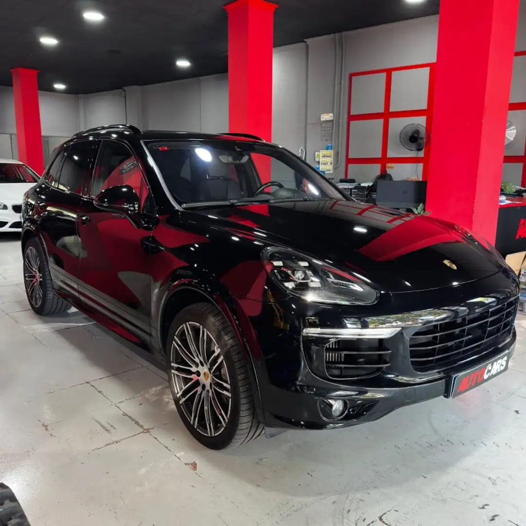 Porsche Cayenne S Diesel Aut. Negro - 1