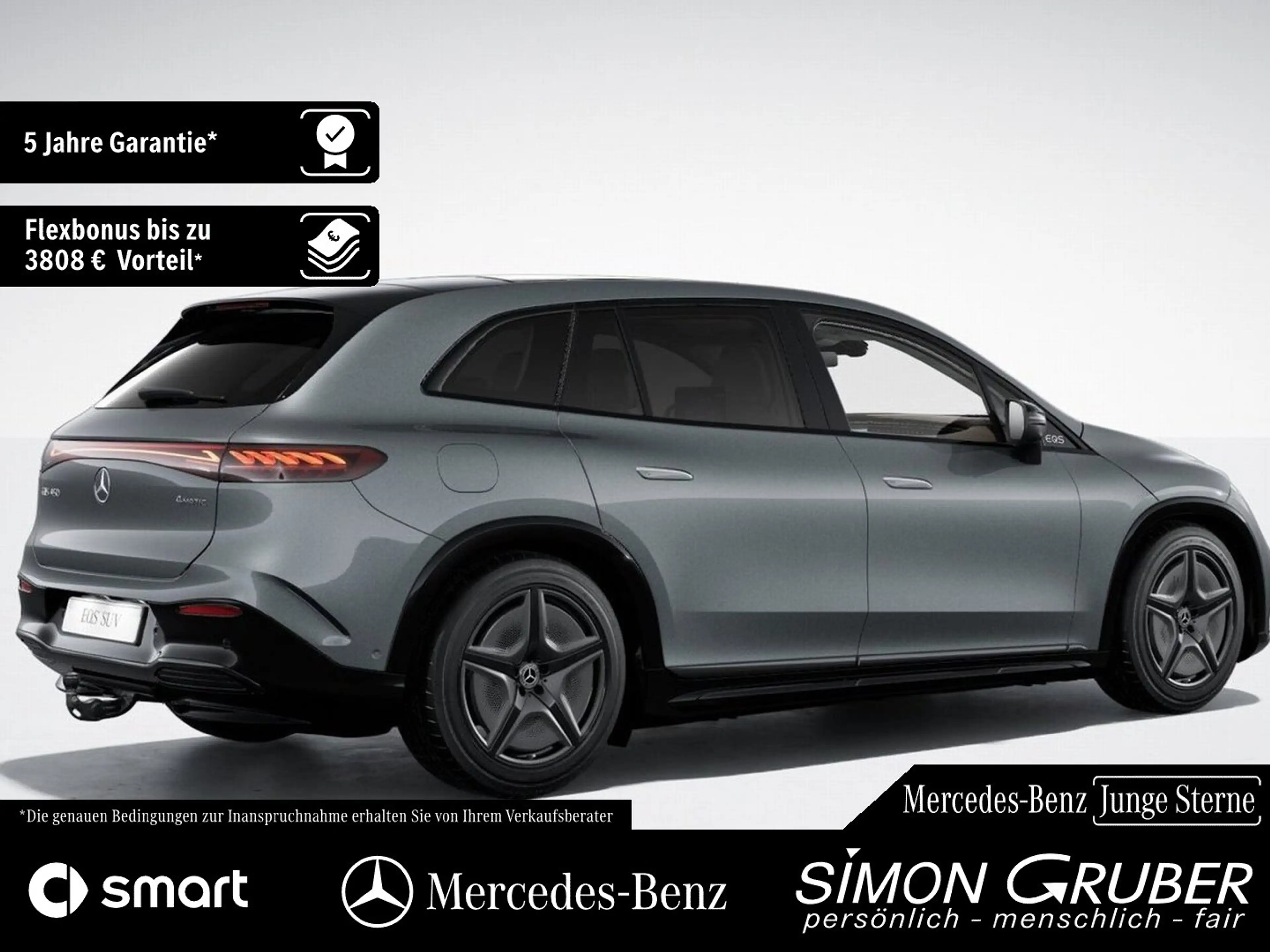 Mercedes-Benz EQS SUV EQS 450 4M SUV AMG Pano FOND Burme HUD DigiL AHK — photo 2