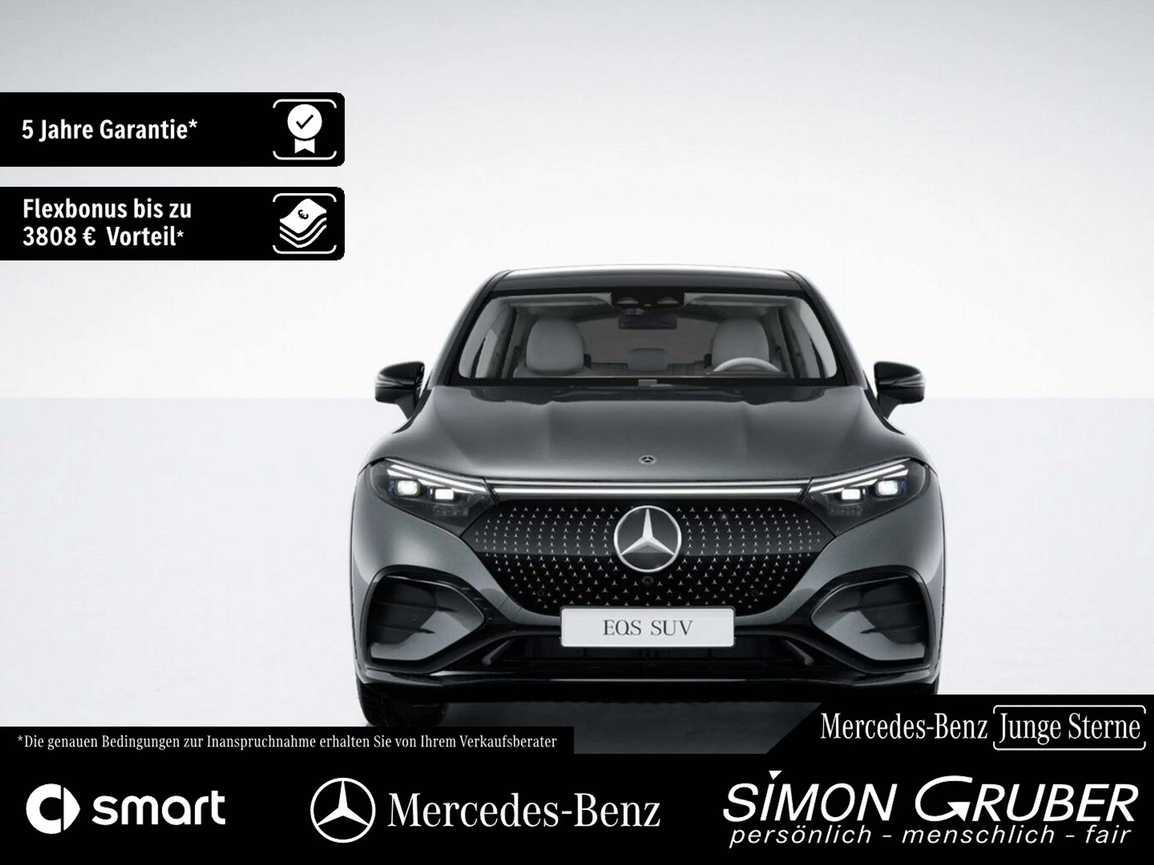 Mercedes-Benz EQS SUV EQS 450 4M SUV AMG Pano FOND Burme HUD DigiL AHK — photo 5