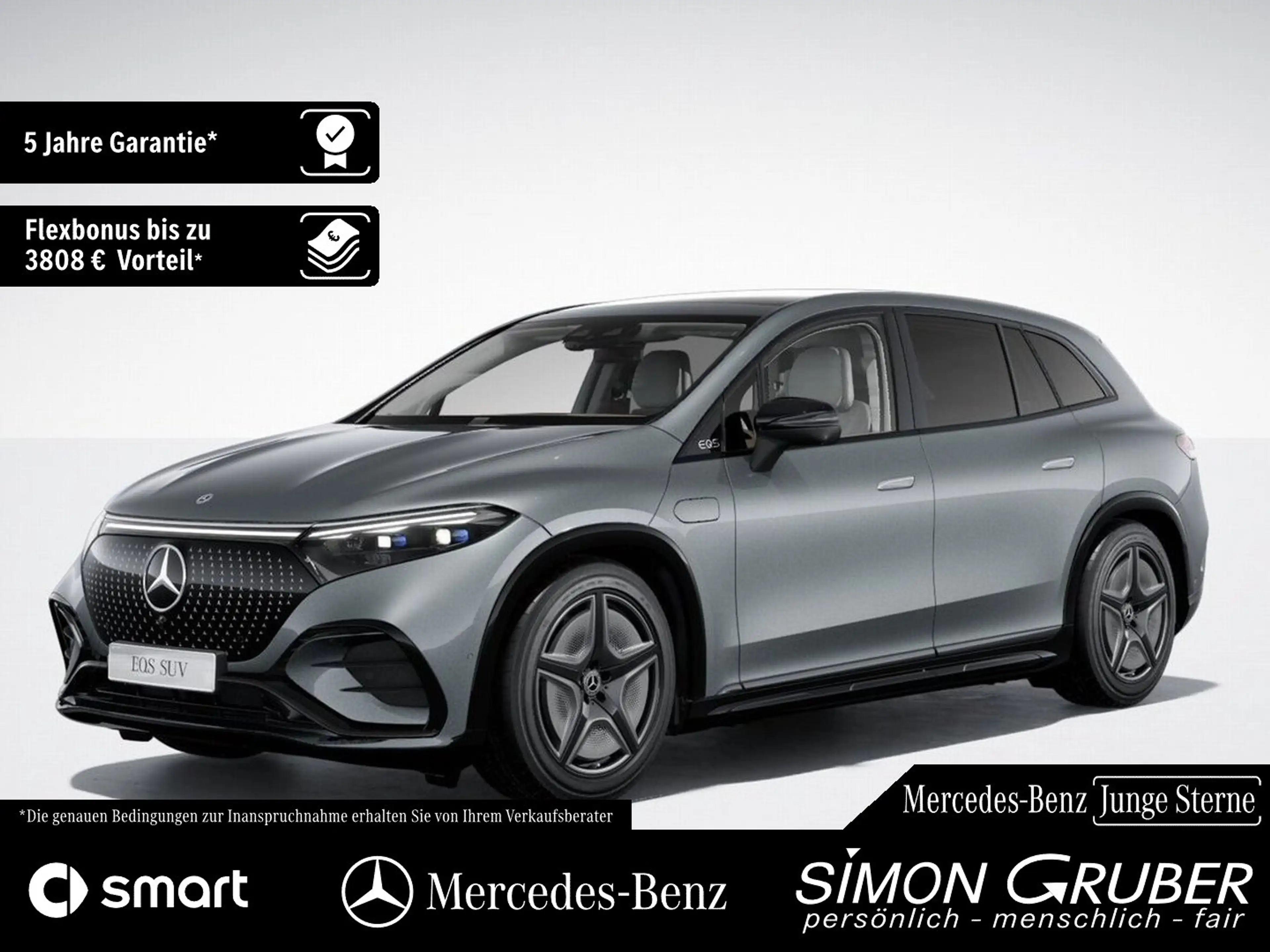 Mercedes-Benz EQS SUV EQS 450 4M SUV AMG Pano FOND Burme HUD DigiL AHK