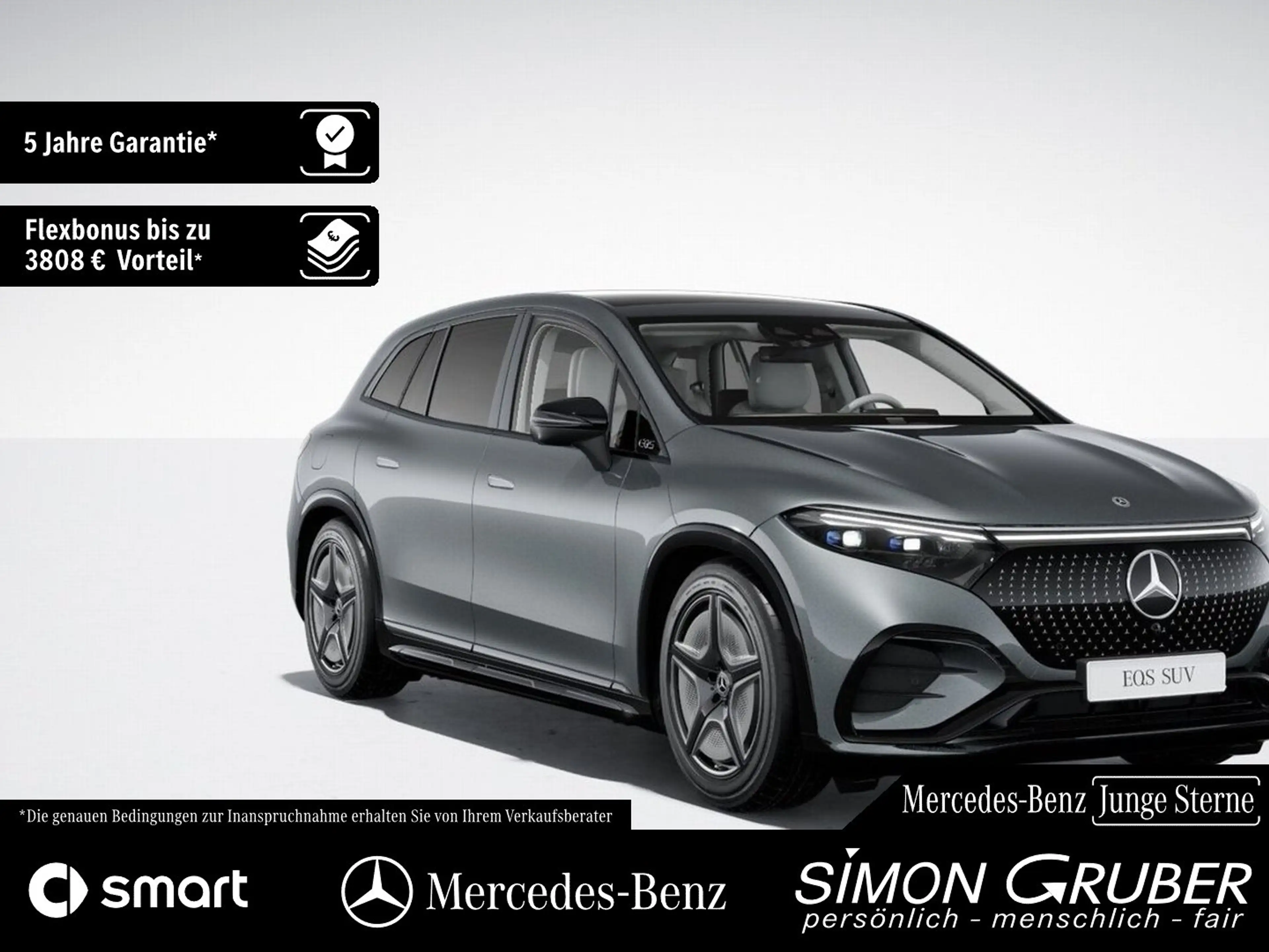 Mercedes-Benz EQS SUV EQS 450 4M SUV AMG Pano FOND Burme HUD DigiL AHK — photo 4