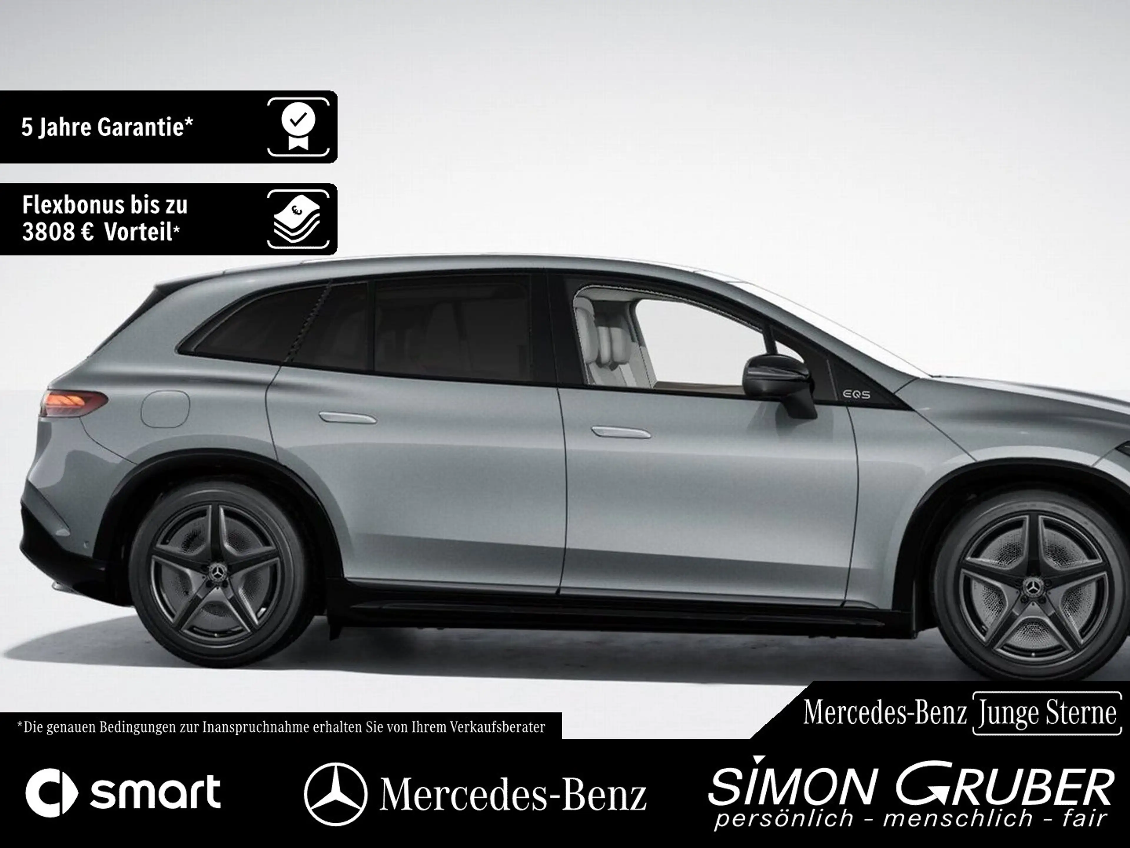 Mercedes-Benz EQS SUV EQS 450 4M SUV AMG Pano FOND Burme HUD DigiL AHK — photo 3