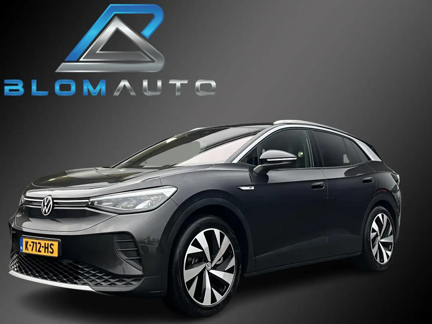 Volkswagen ID.4 First 77 kWh 204PK SOH92%+CARPLAY+EL TREKH Gris - 1