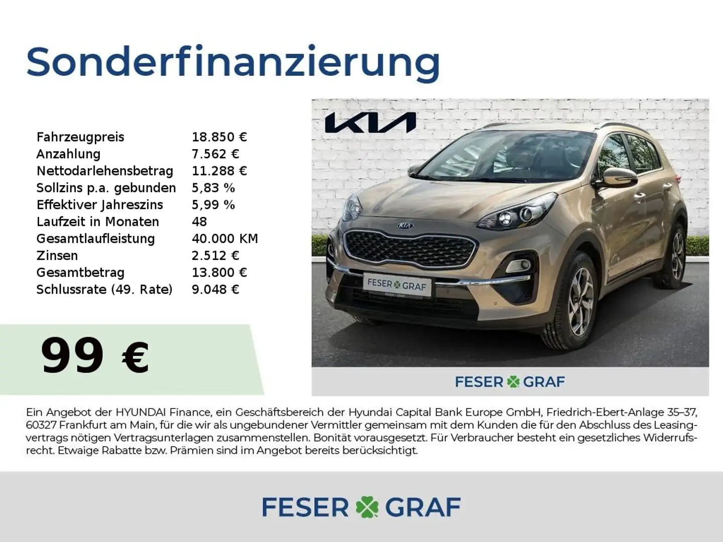 Kia Sportage 1.6T AWD DCT7 VISION KOMFORT 8-fach Argento - 1