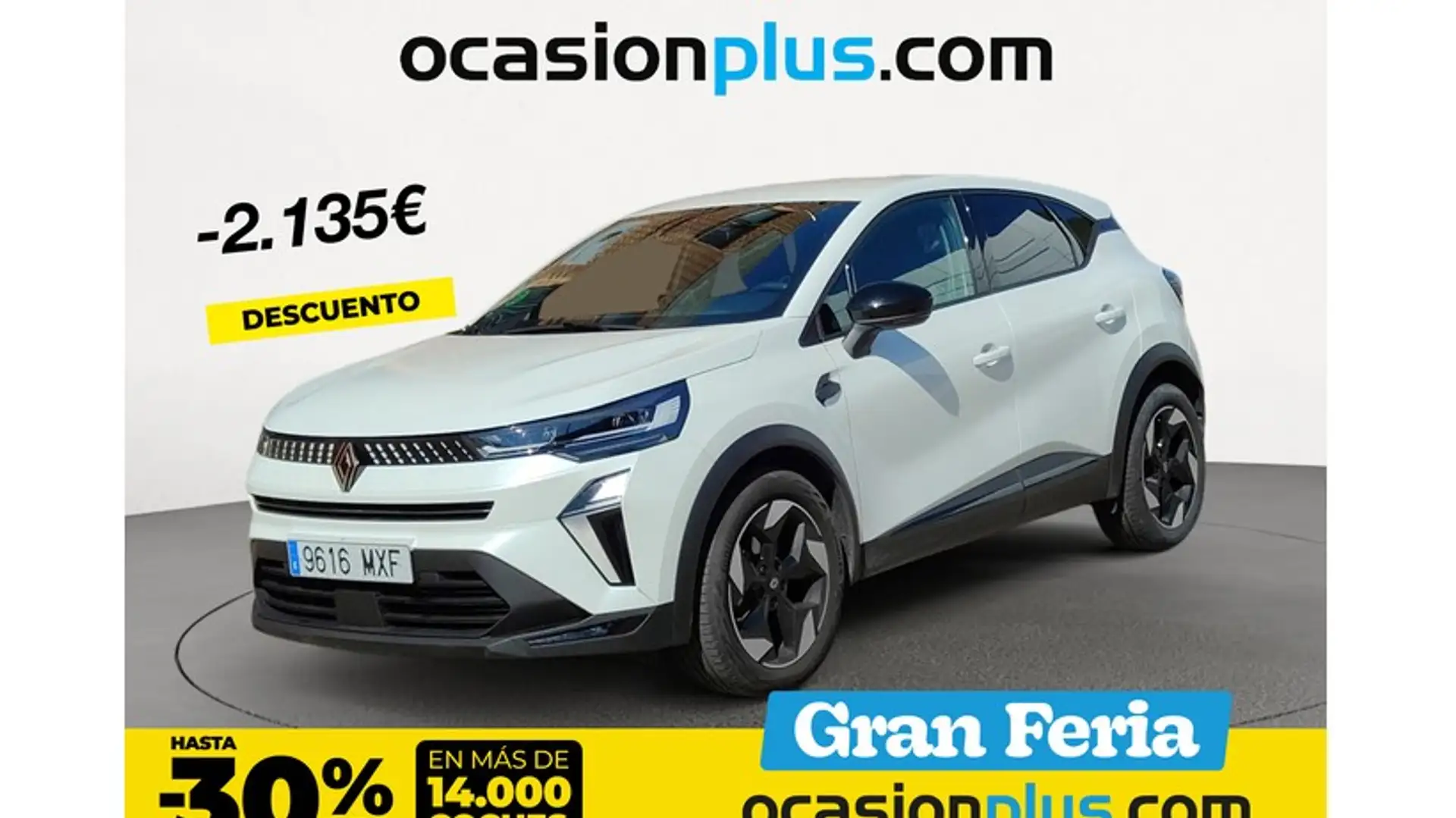 Renault Captur TCe Techno 67kW Blanco - 1