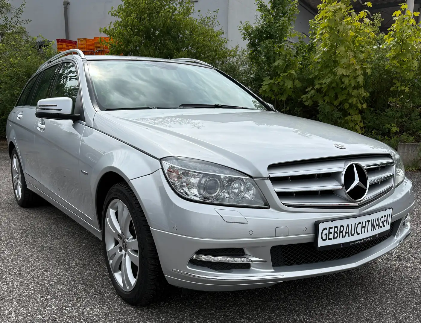 Mercedes-Benz C 200 T CGI AHK, Automatik, Xenon Argent - 2