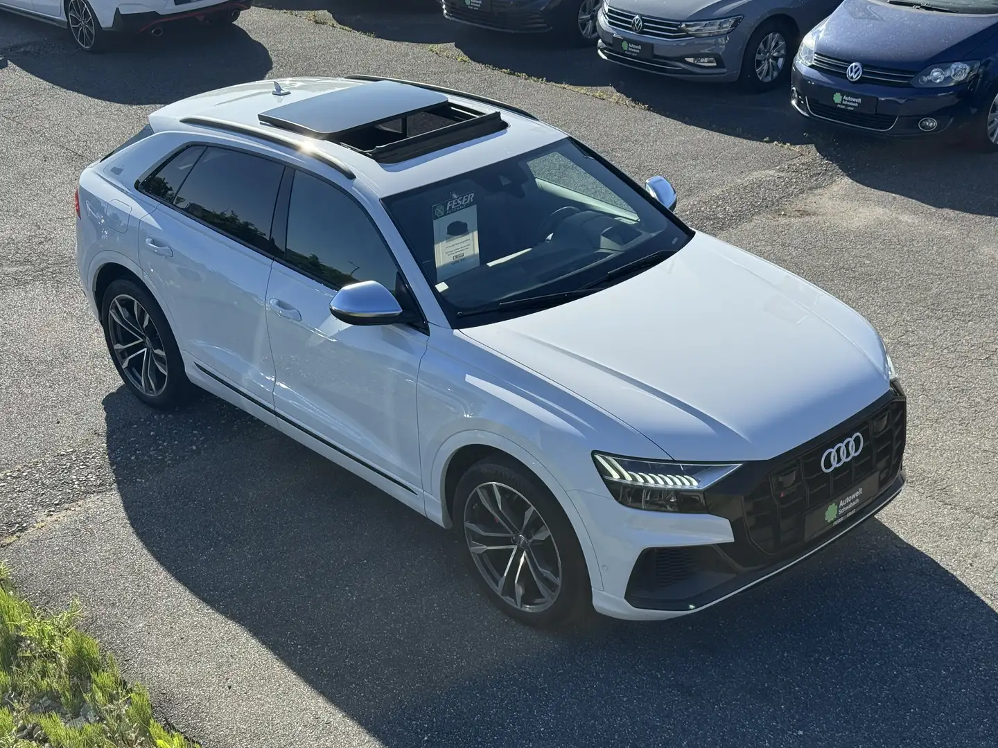 Audi SQ8 SUV 4.0 TDI qu.MATRIX-LED PANO AHK LEDER Weiß - 1