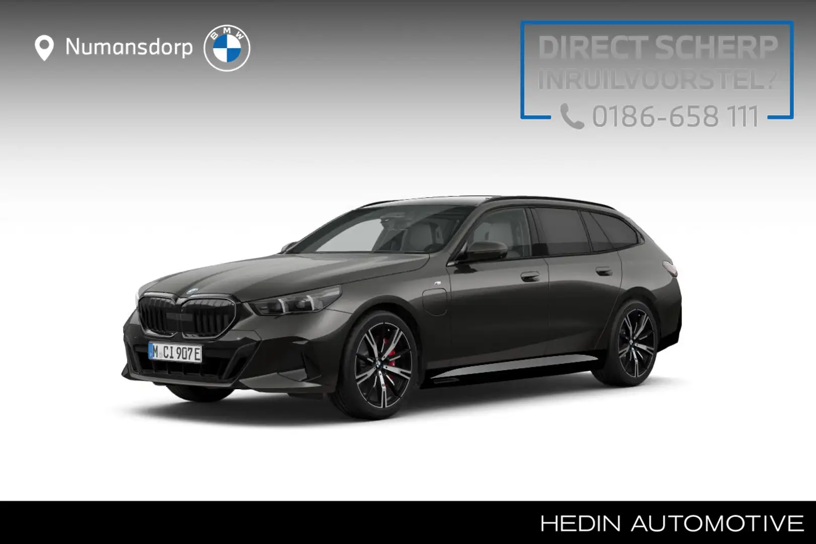 BMW 550 5-serie Touring 550e xDrive | M-Pro | Bowers & Wil Gris - 1