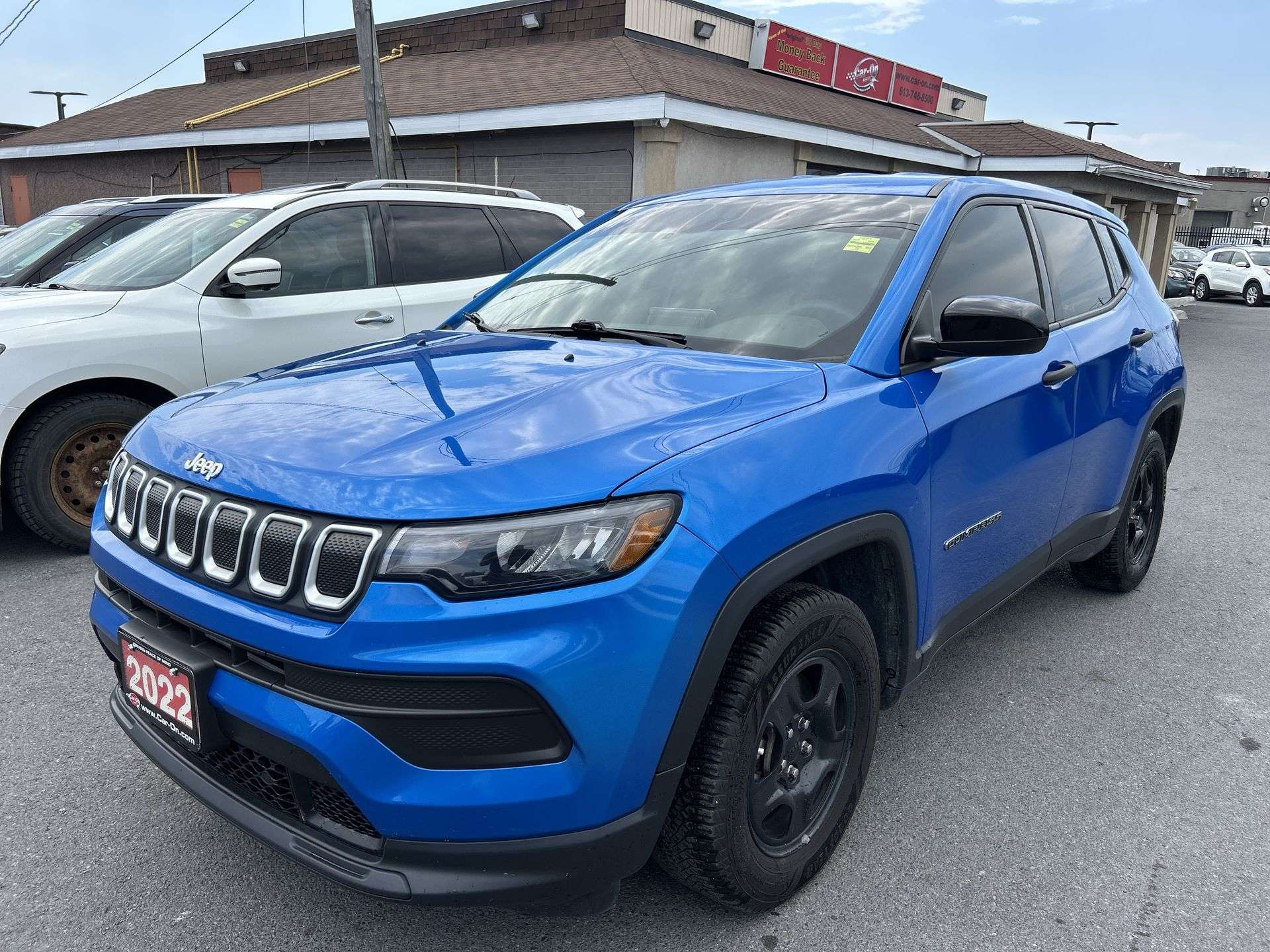 Blue 2022 Jeep Compass SUV / Crossover Front-Wheel Drive Automatic