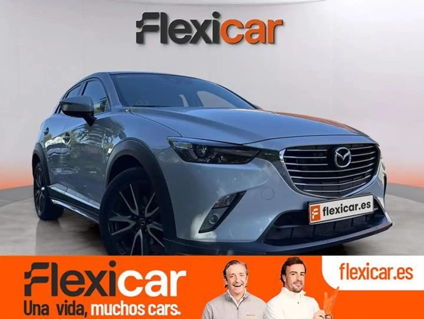 Mazda CX-3 2.0 Skyactiv-G Zenith Safety 2WD Aut. 89kW Gris - 1