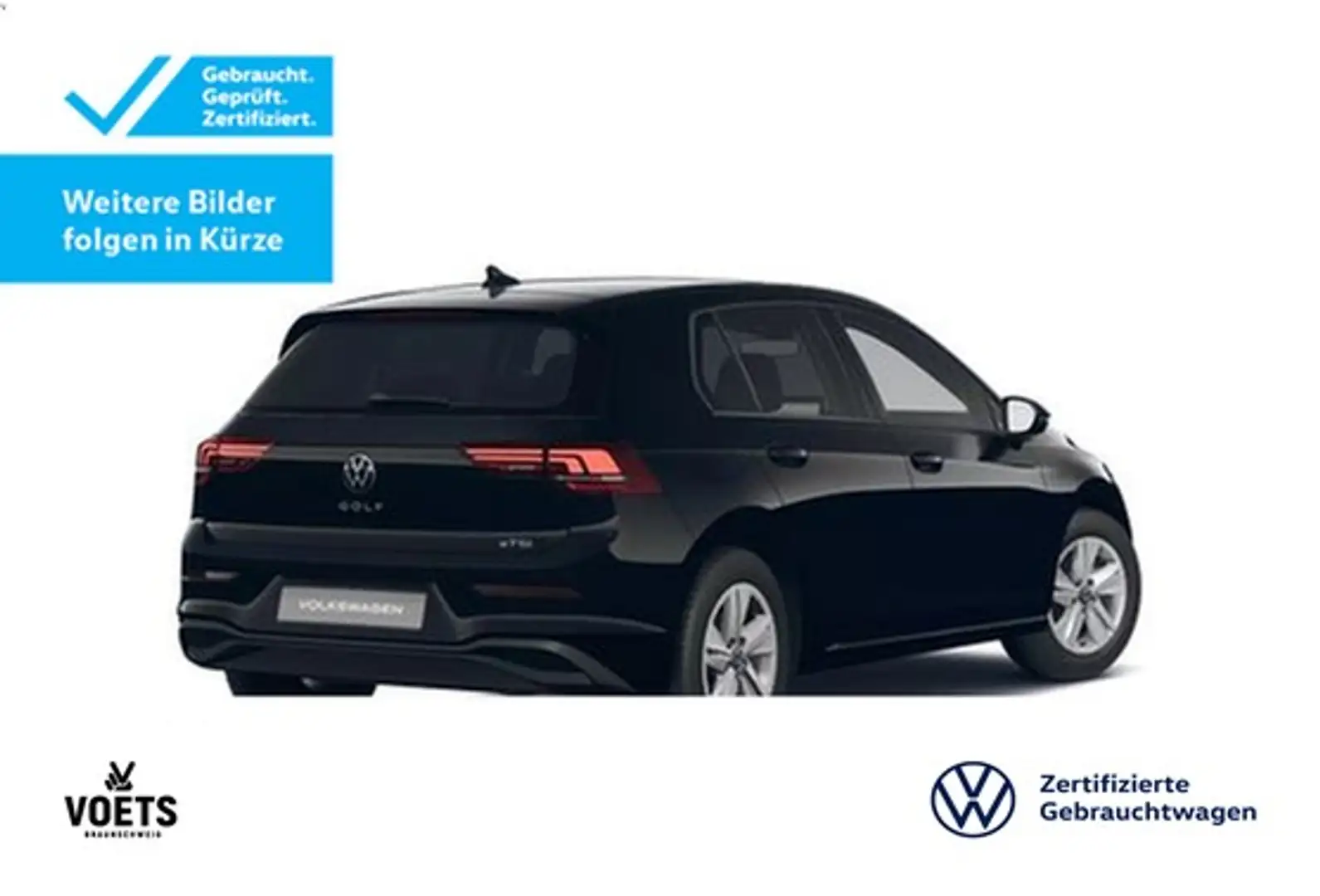 Volkswagen Golf VIII Life 1.5 eTSI DSG RearView+STANDHZG+HuD Schwarz - 2