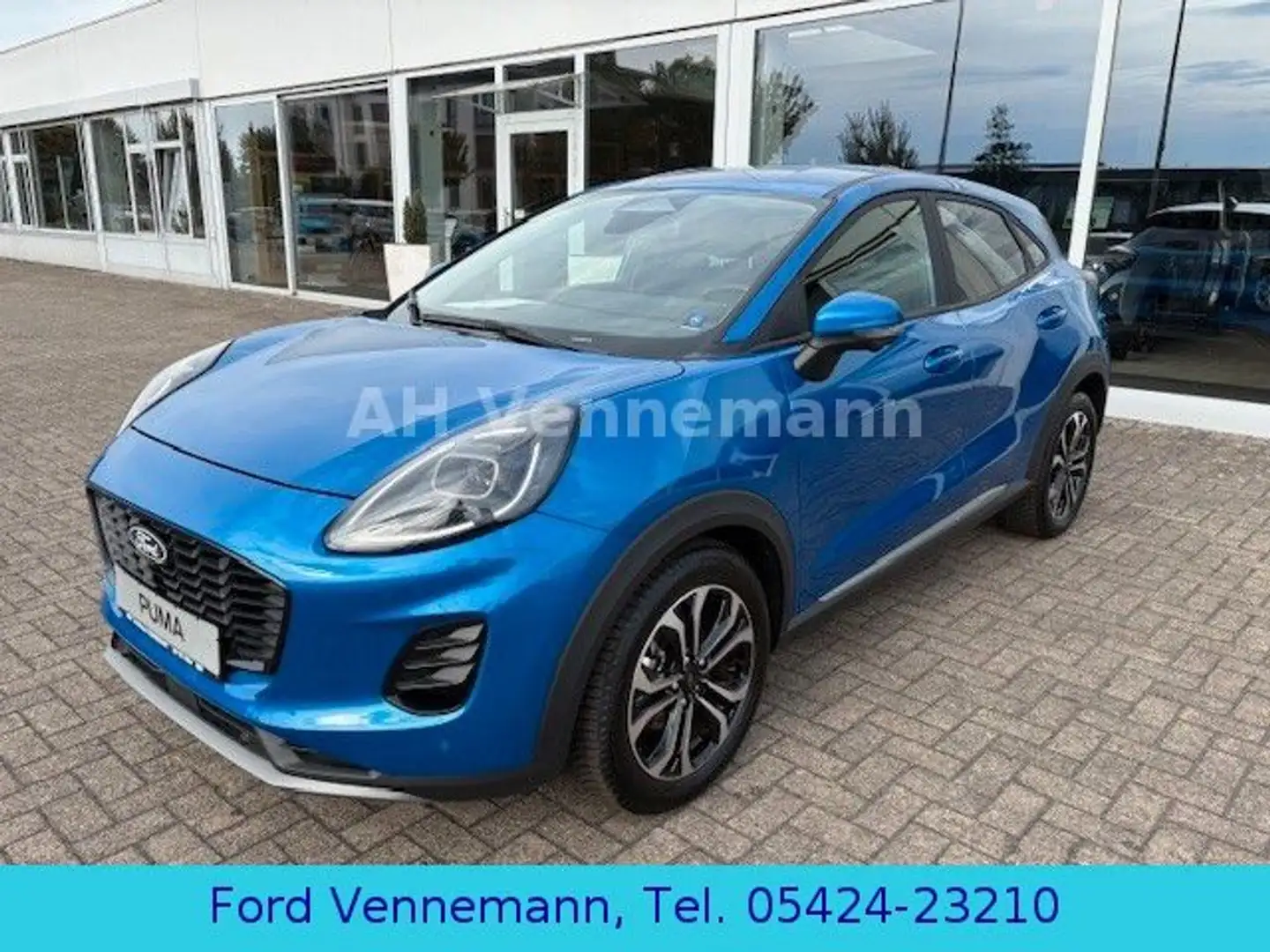 Ford Puma Titanium MHEV*iACC*TWA*360°*4J.FGS* Bleu - 1